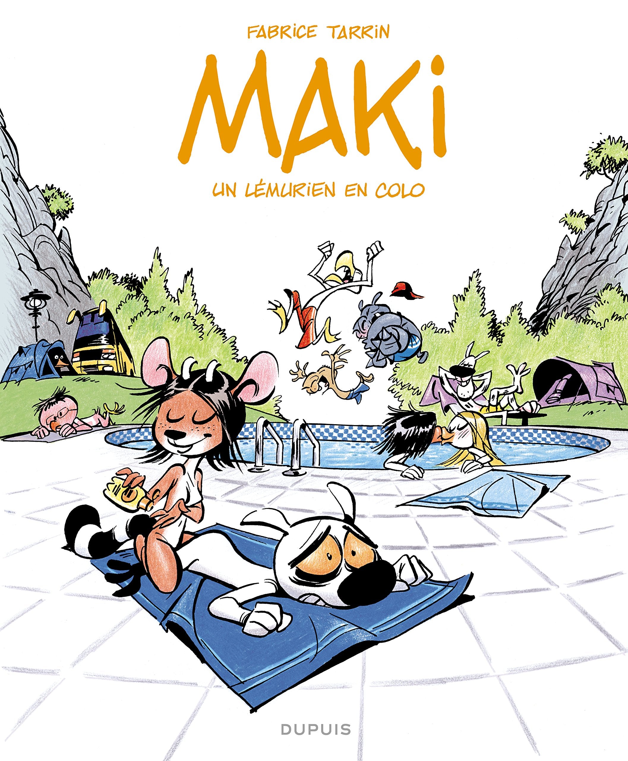 Maki - Tome 1 - Un lémurien en colo 9782800144696