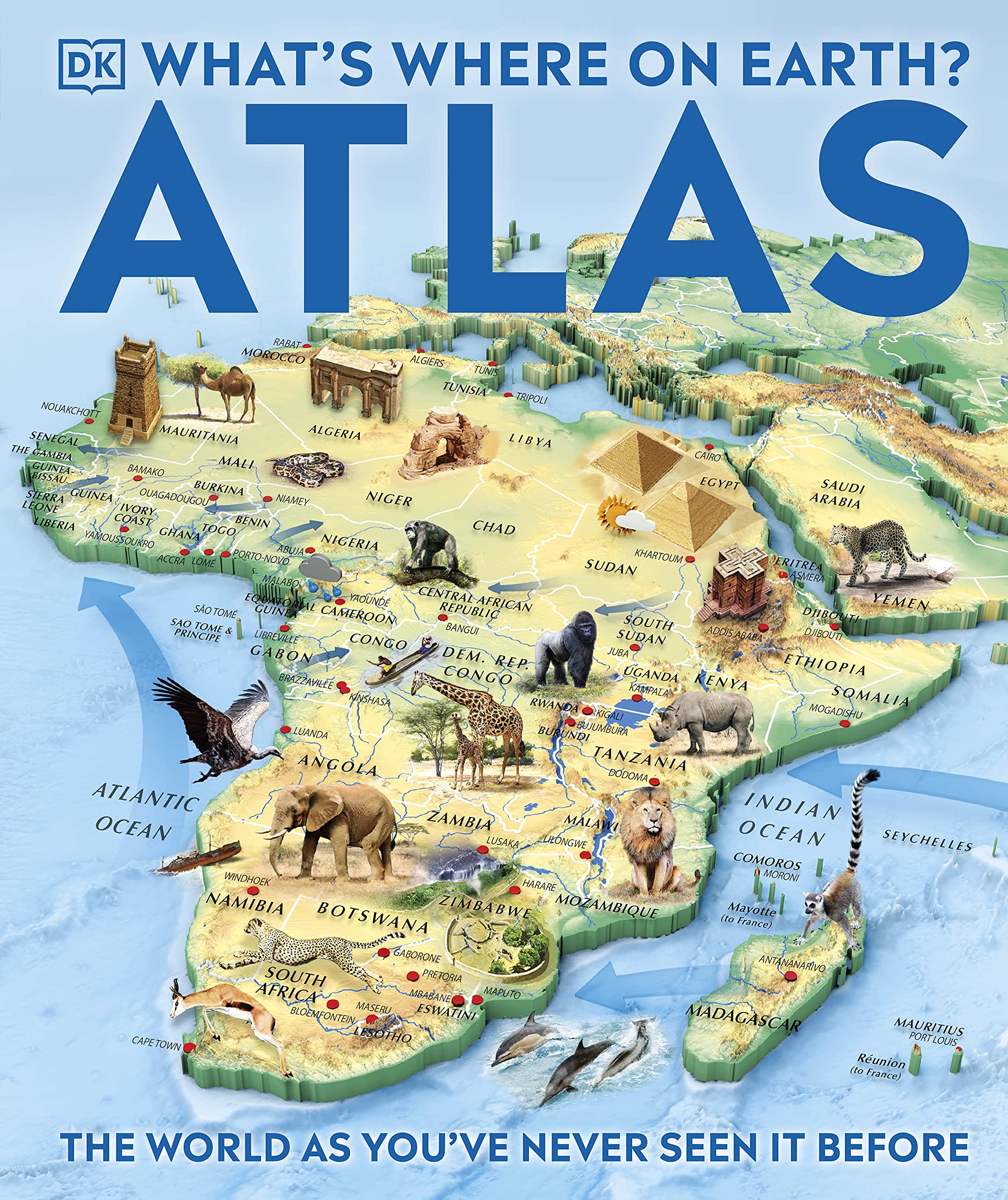 What's Where on Earth? Atlas: The World as You've Never Seen It Before! 9780241228371