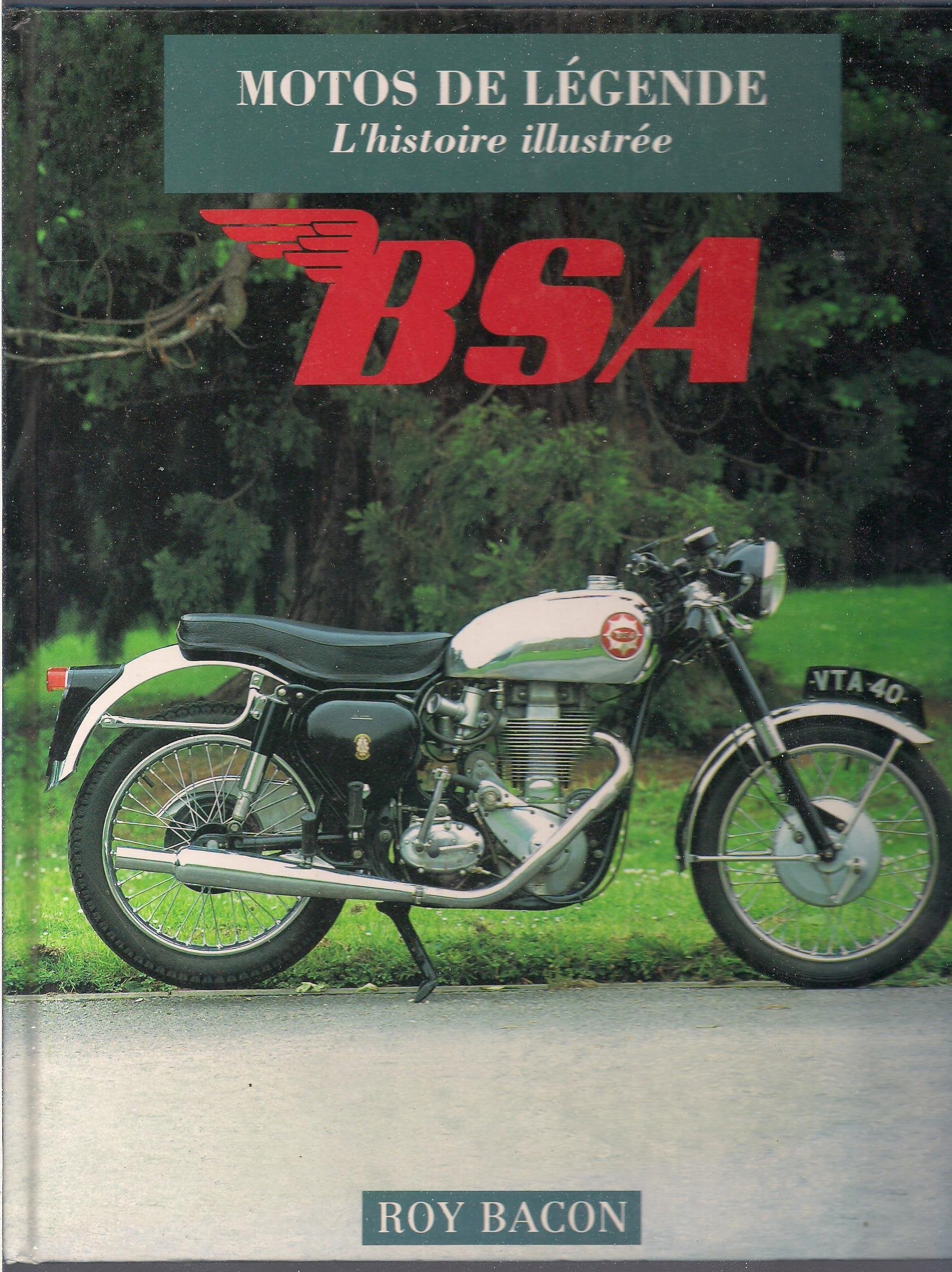 Motos de légende BSA 9782851204905