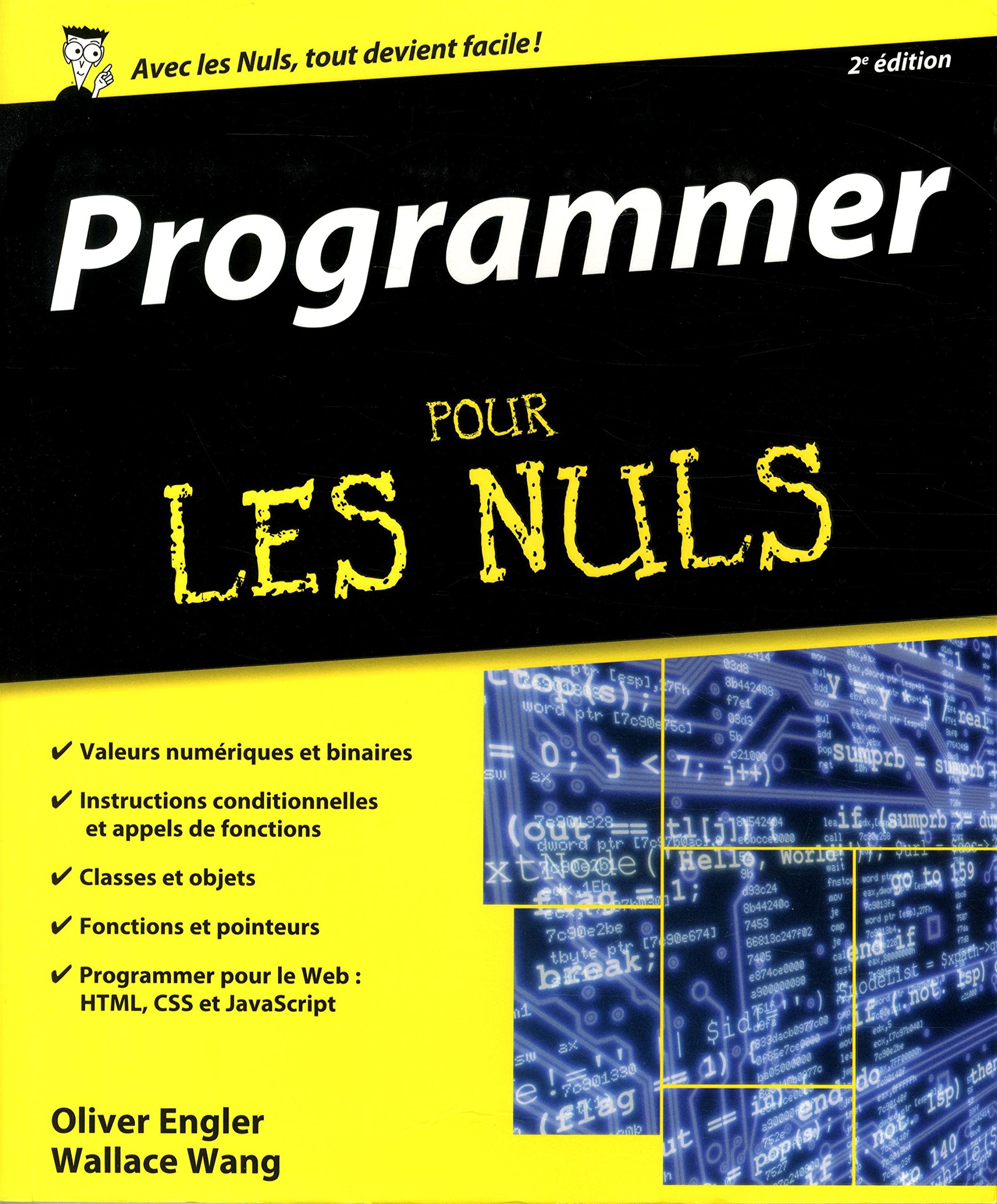 Programmer pour les Nuls grand format, 2e édition 9782754083409