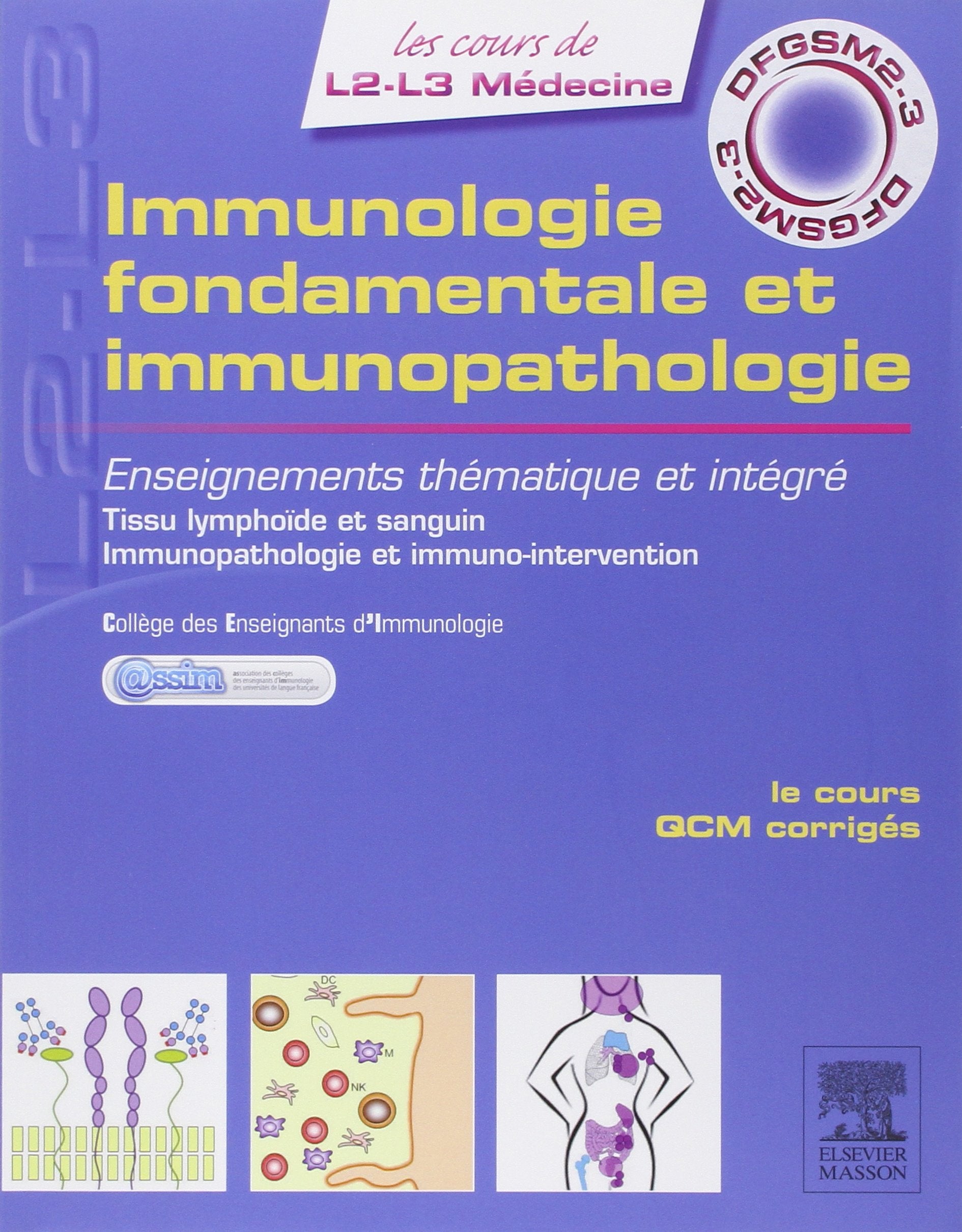IMMUNOLOGIE FONDAMENTALE ET IMMUNOPATHIE 9782294724336