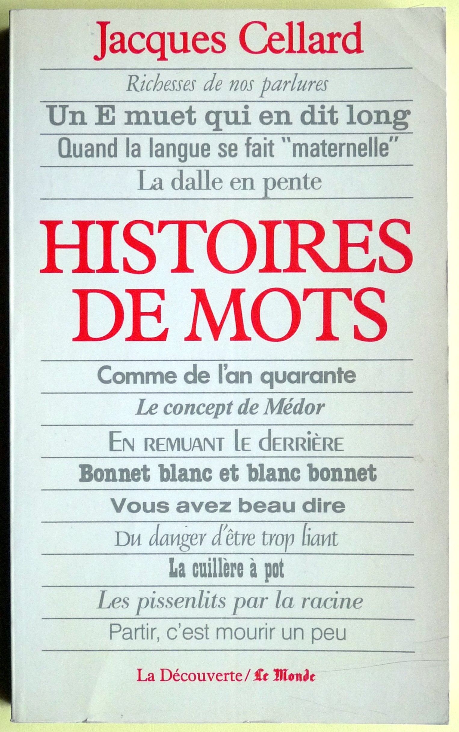Histoires de mots 9782707115393