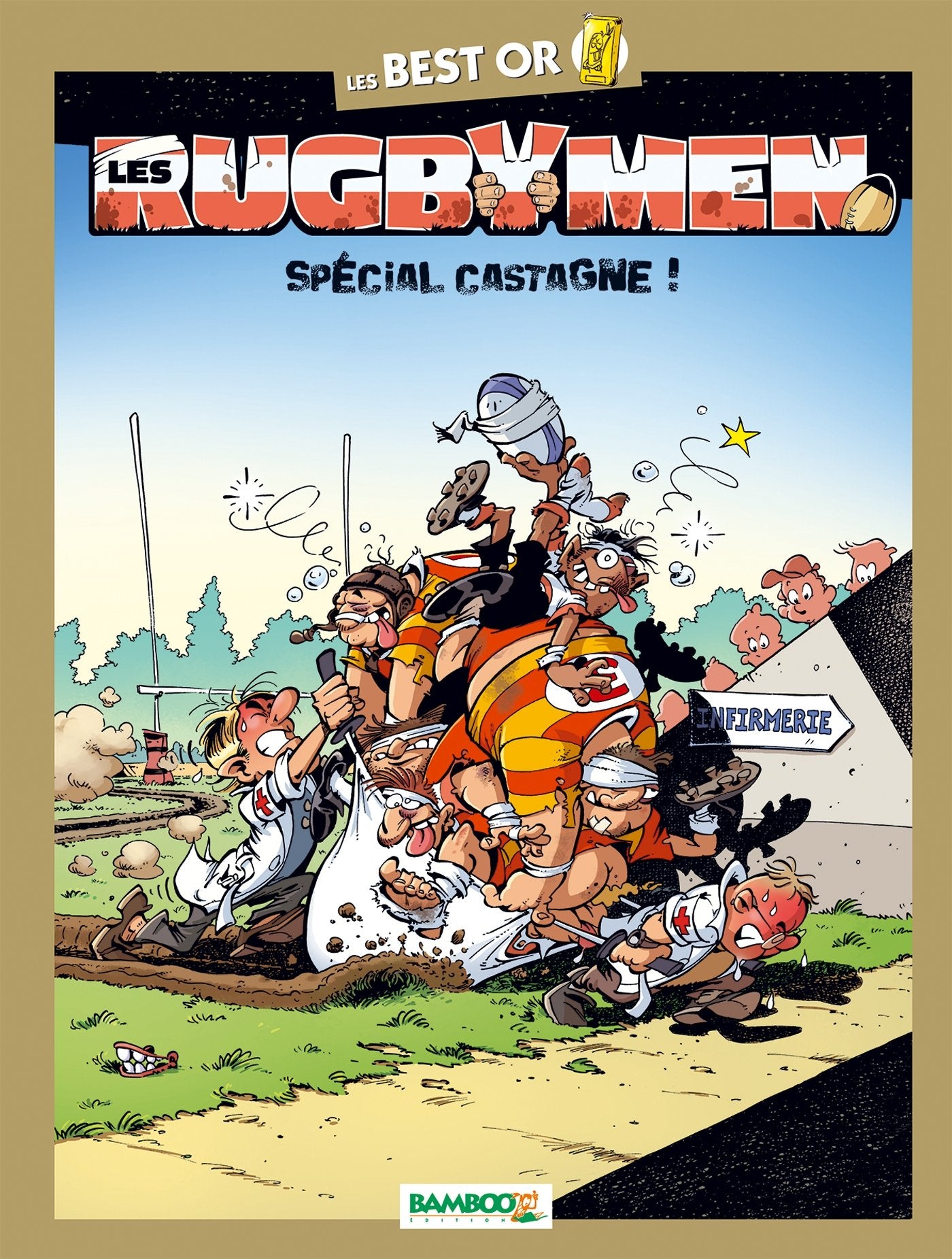 Les Rugbymen - Best Or - Spécial Castagnes 9782818925249