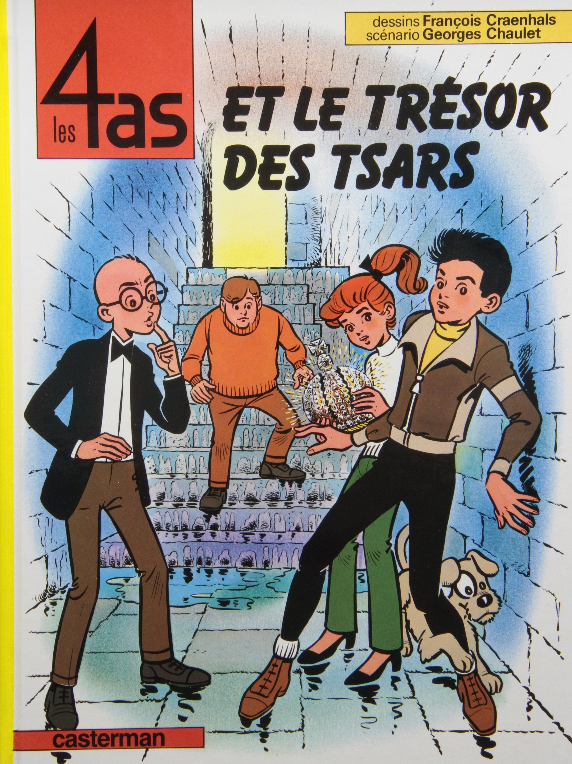 Les 4 as, tome 21 : Les 4 as et le trésor des tsars 9782203315211