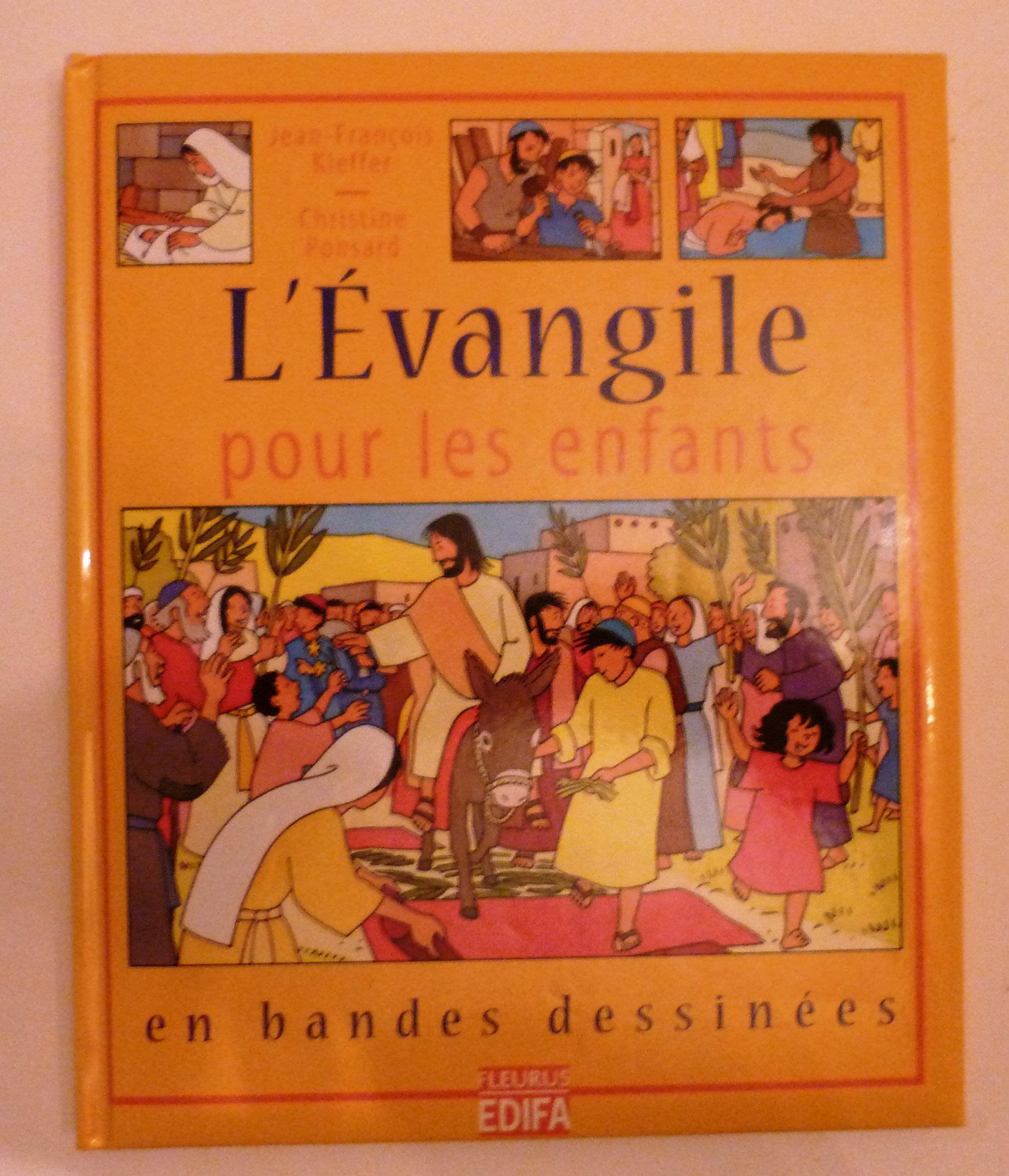 L'Evangile pour les enfants en bandes dessinées 9782215044260