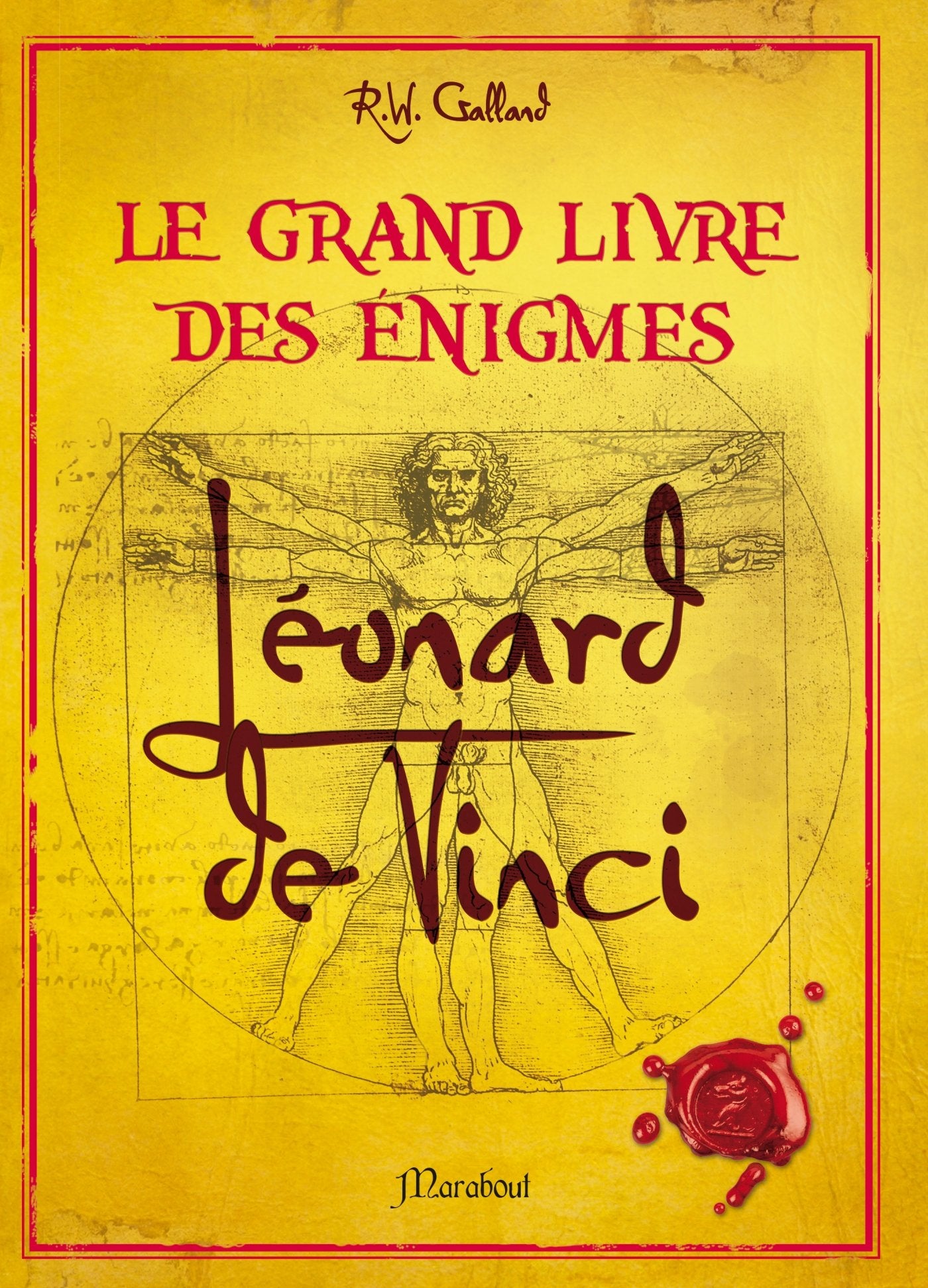 Grand livre des énigmes Léonard de Vinci 9782501097864