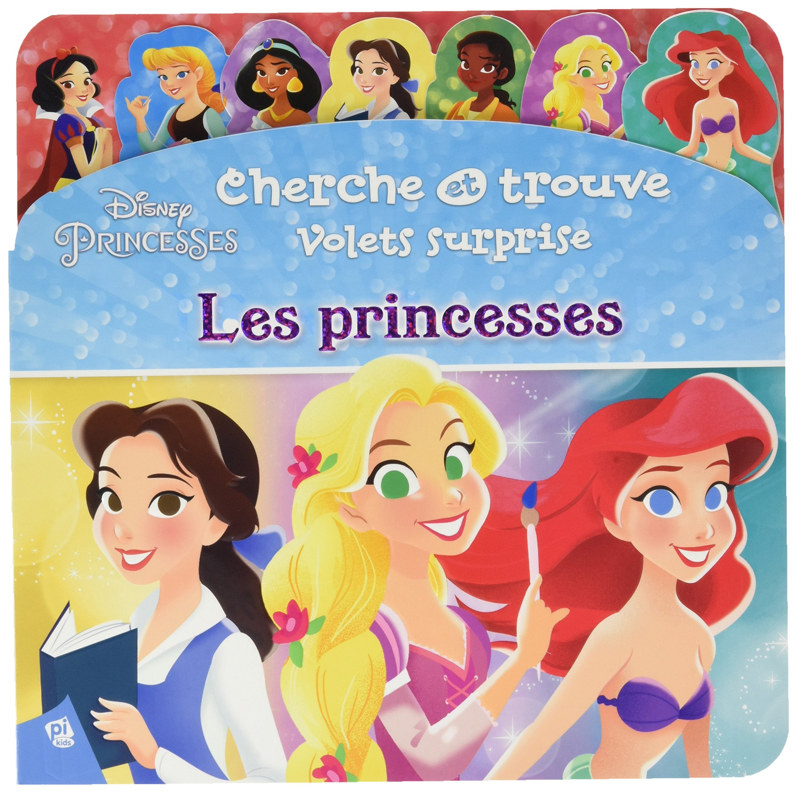 PRINCESSES - CHERCHE ET TROUVE AVEC VOLETS SURPRISE 9781503723658