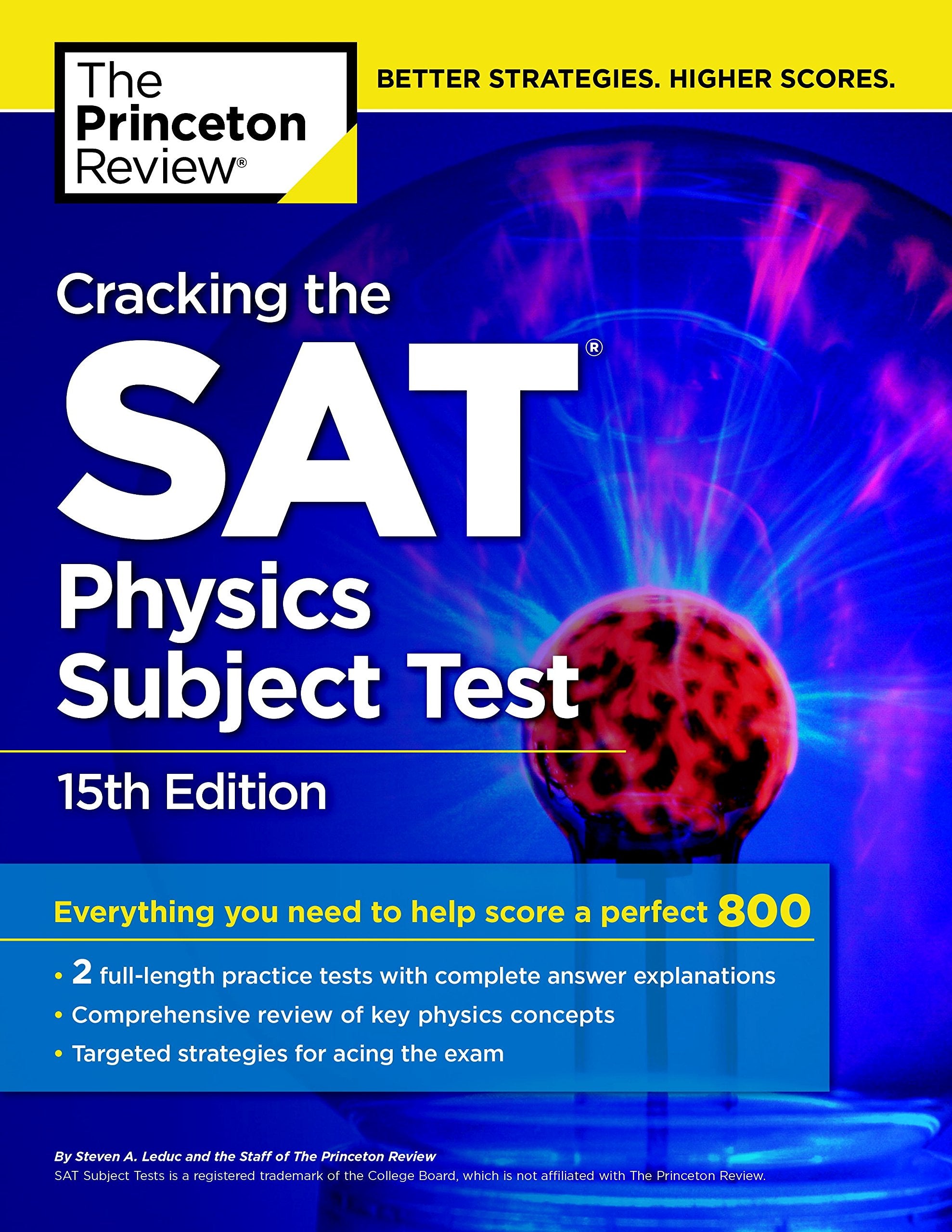 Cracking the SAT Physics Subject Test, 15th Edition 9780804125666