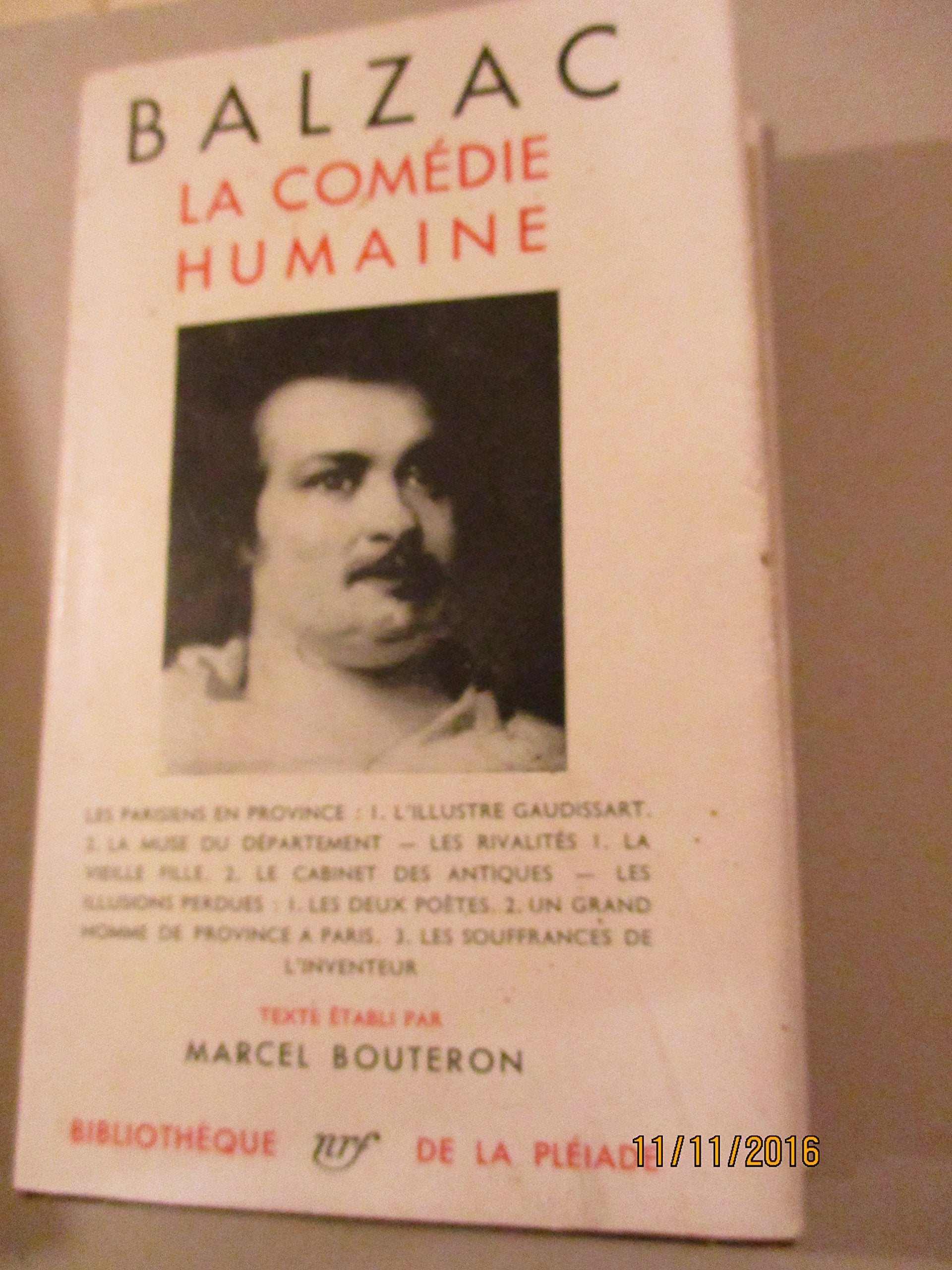 Balzac, La comédie Humaine, Tome IV 