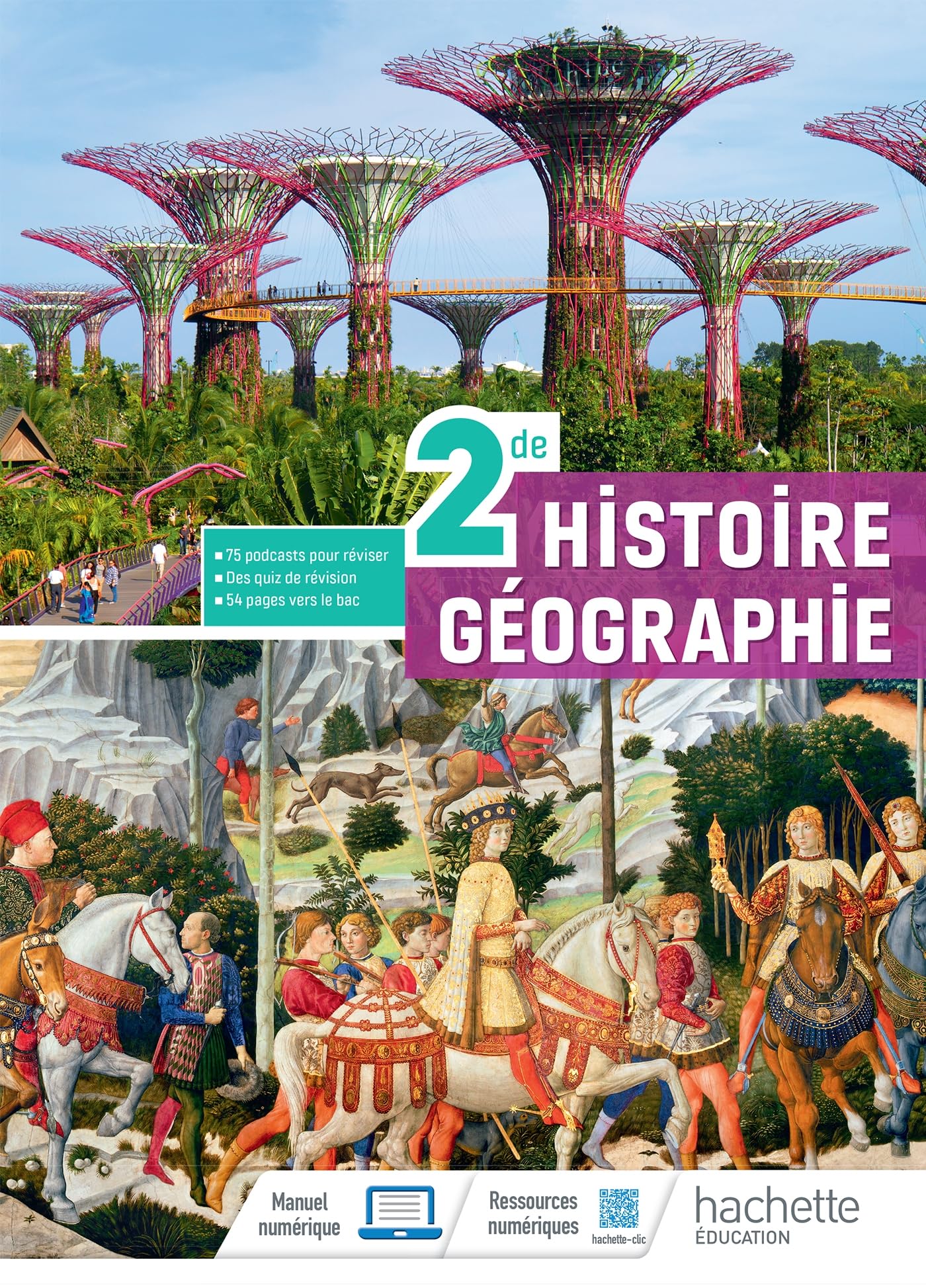 Histoire-Géographie 2de - Livre élève - Nouvelle collection 9782016281154