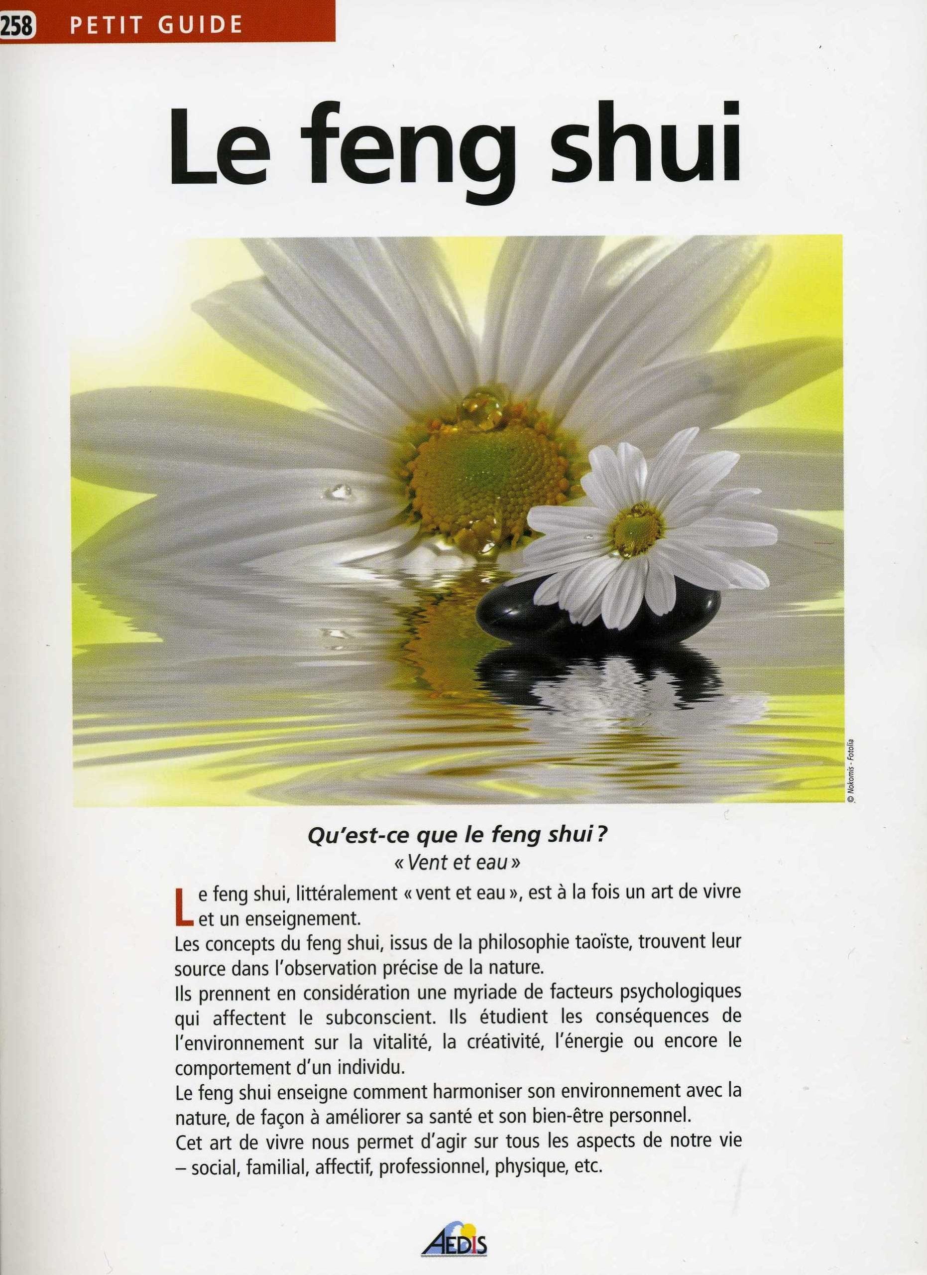 PG258 - Le feng shui 9782842593780