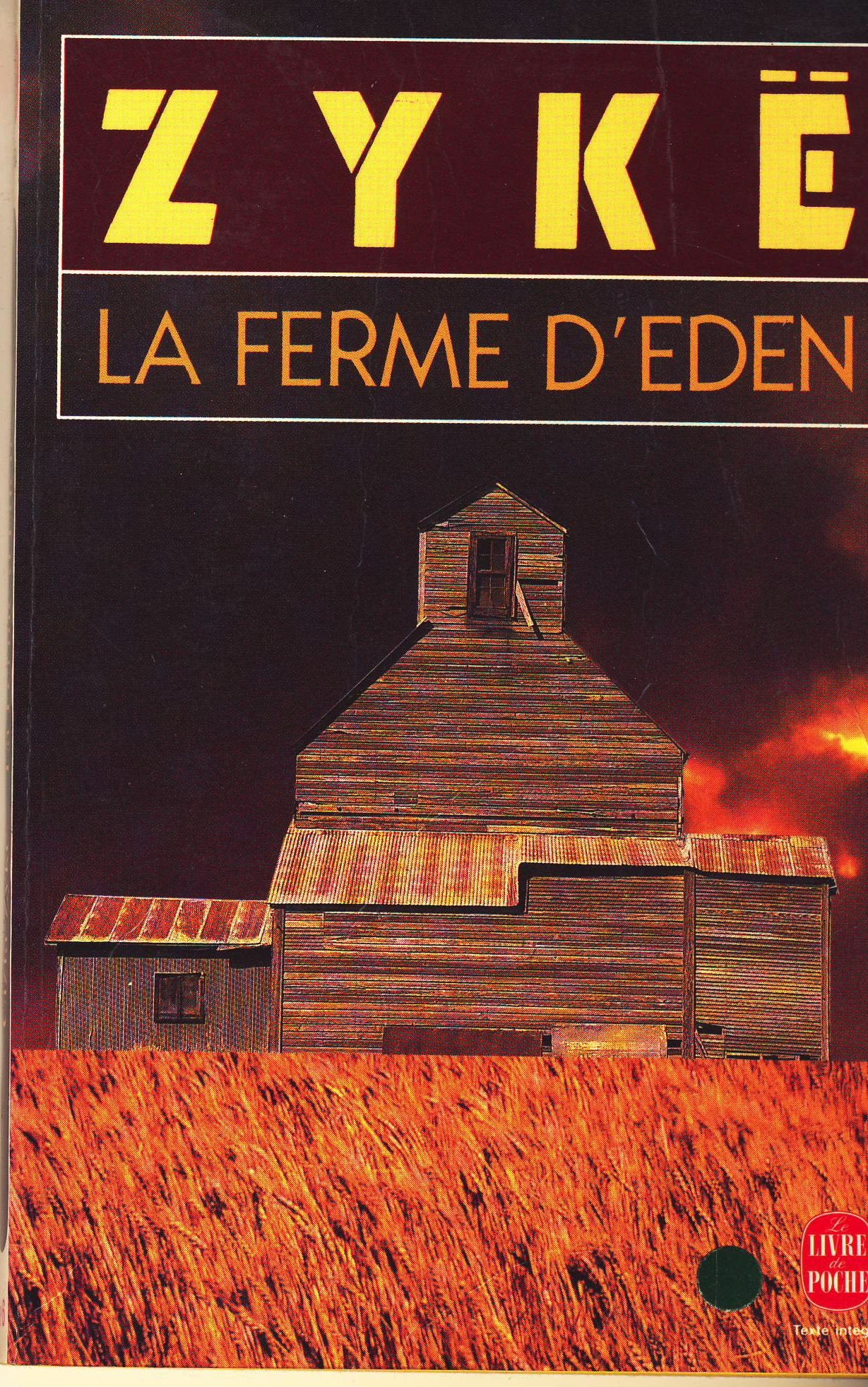 La ferme d'eden 9782859569129