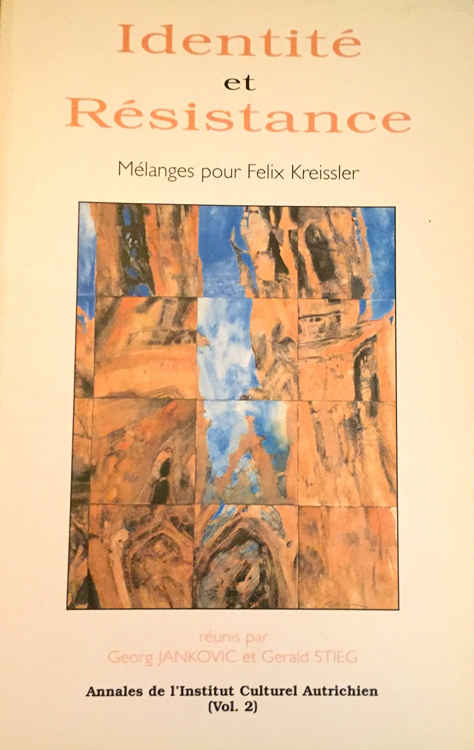 Identité et résistance : Mélanges pour Felix Kreissler (Annales de l'Institut culturel autrichien) 9782910212094