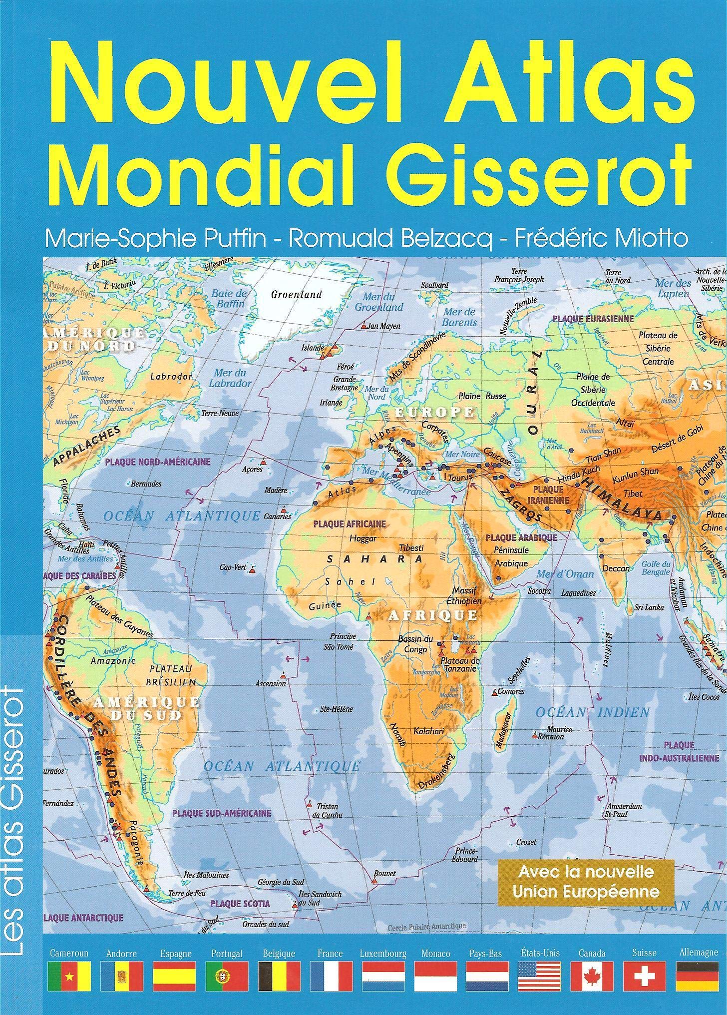 Nouvel atlas mondial Gisserot 9782877476515