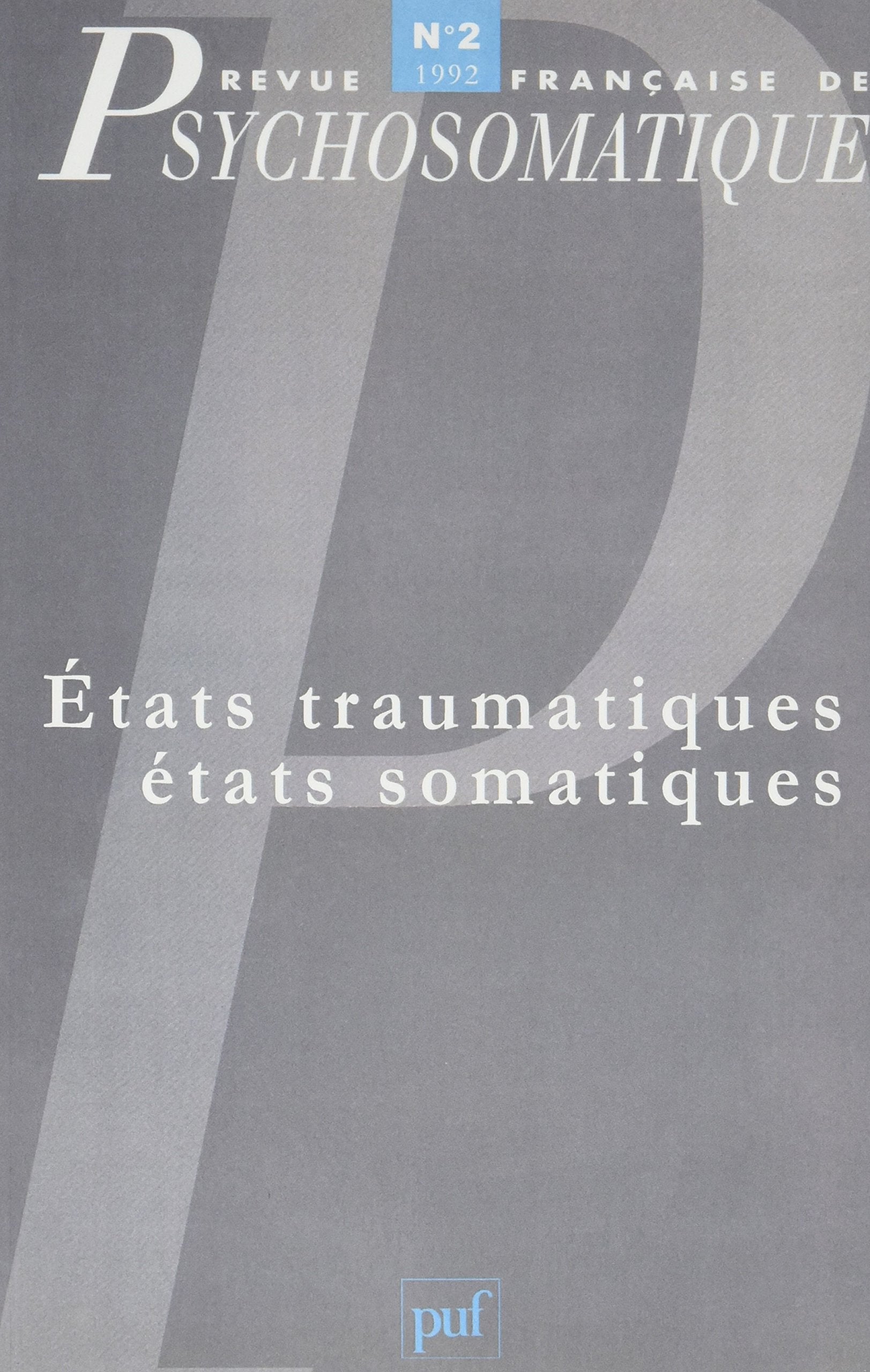 Rev. fr. de psychosomatique 1992, n° 2 9782130441519