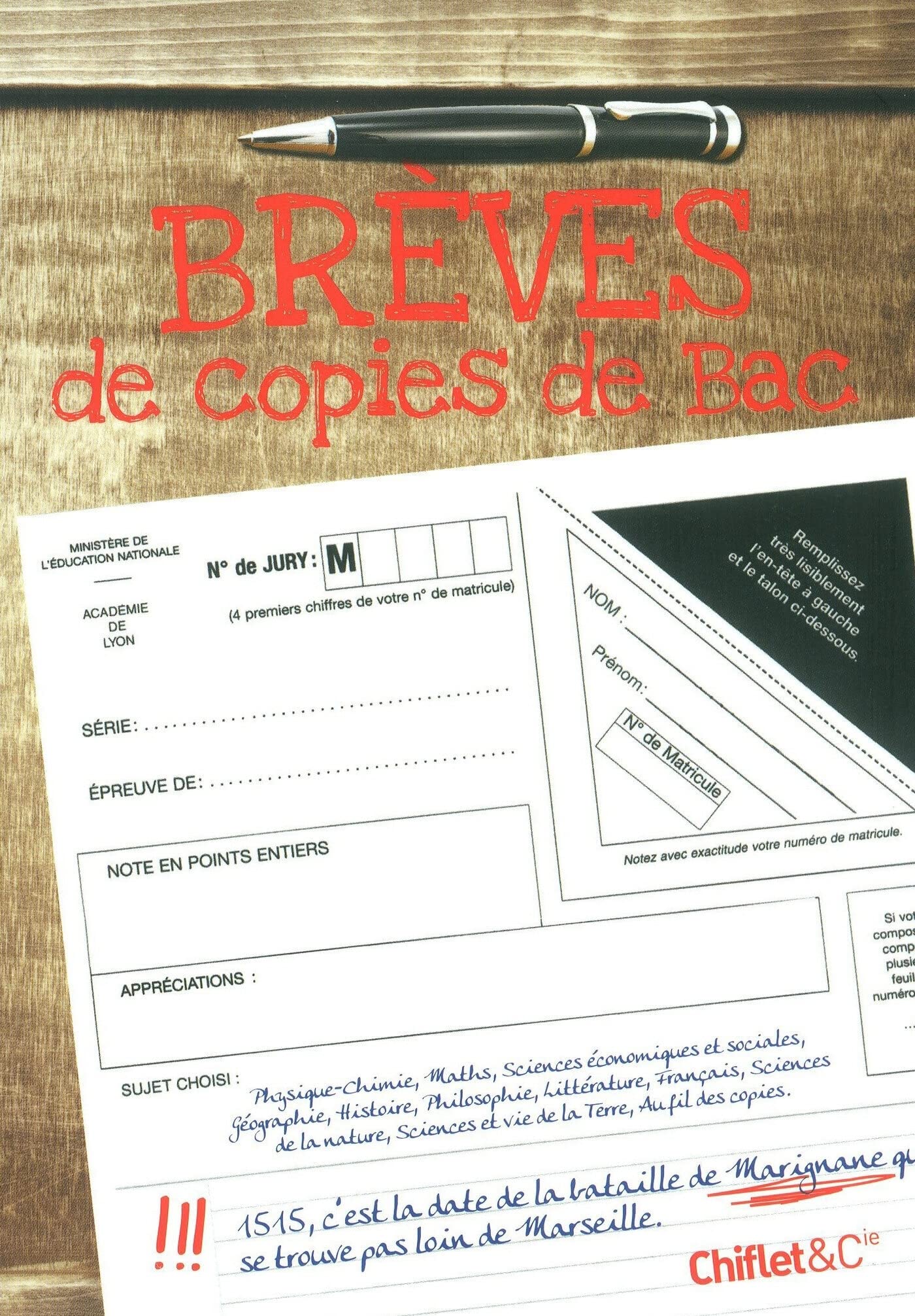 Brèves de copies de bac 9782351641934