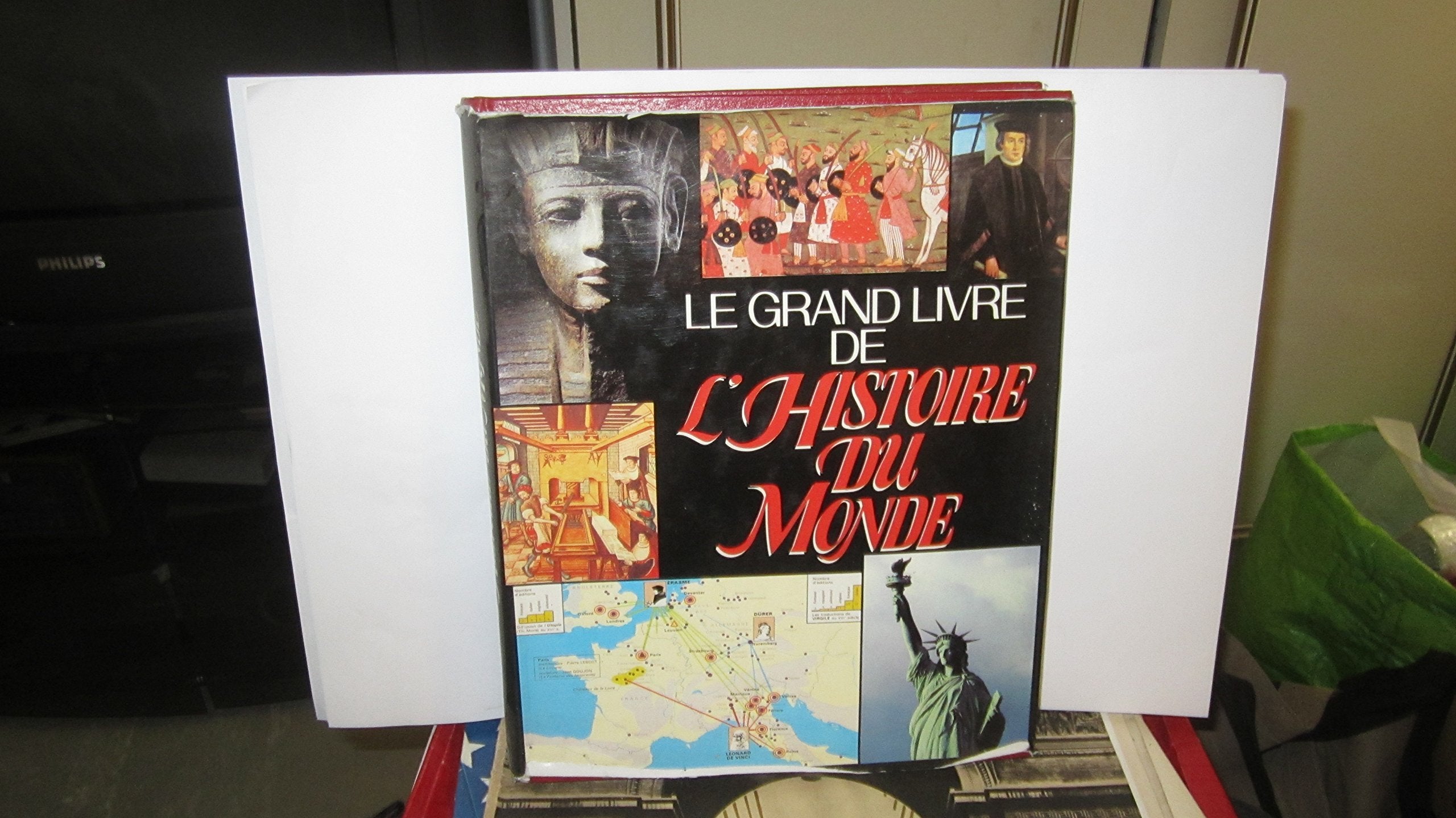 Le Grand livre de l'histoire du monde : Atlas historique 9782724230833