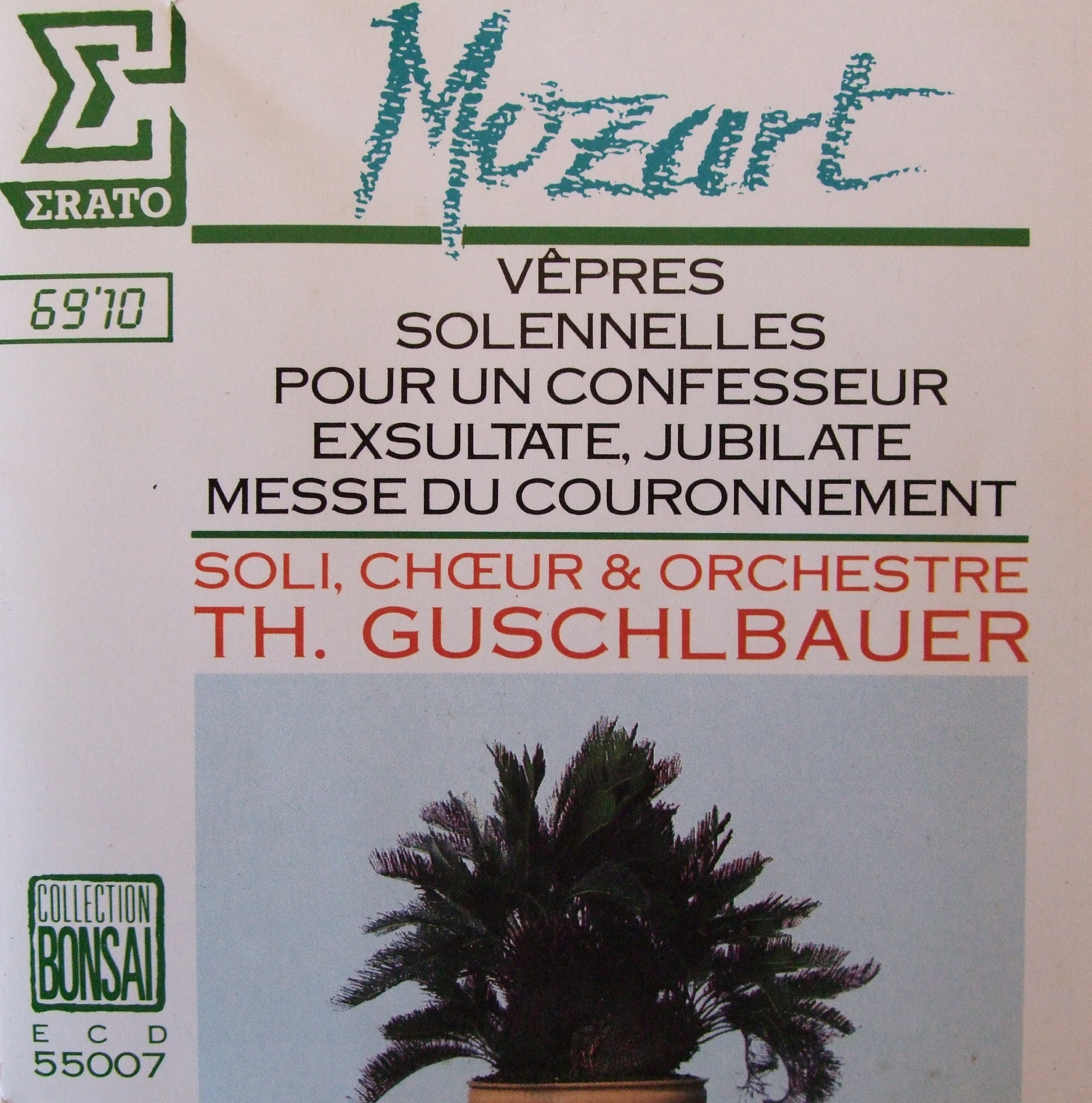 Mozart: Vepres / Messe [UK Import] 3269655500724