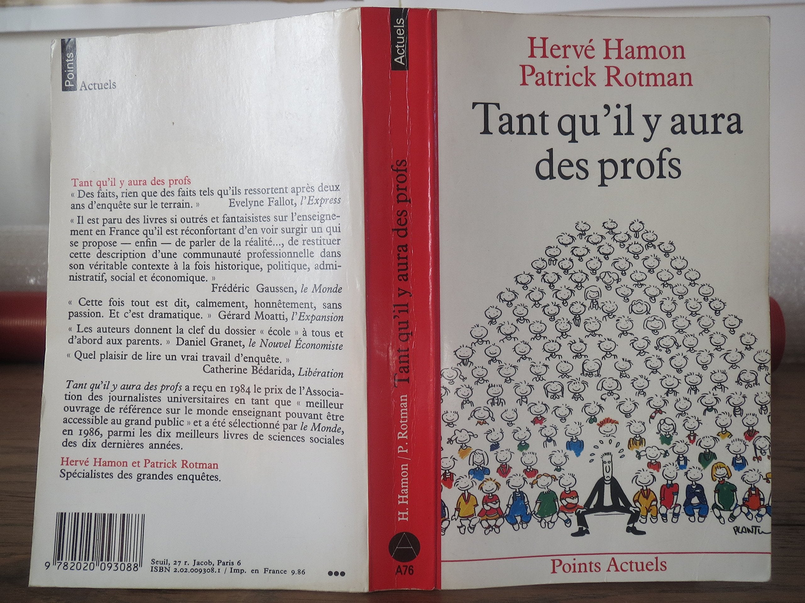 Tant qu'il y aura des profs 9782020093088