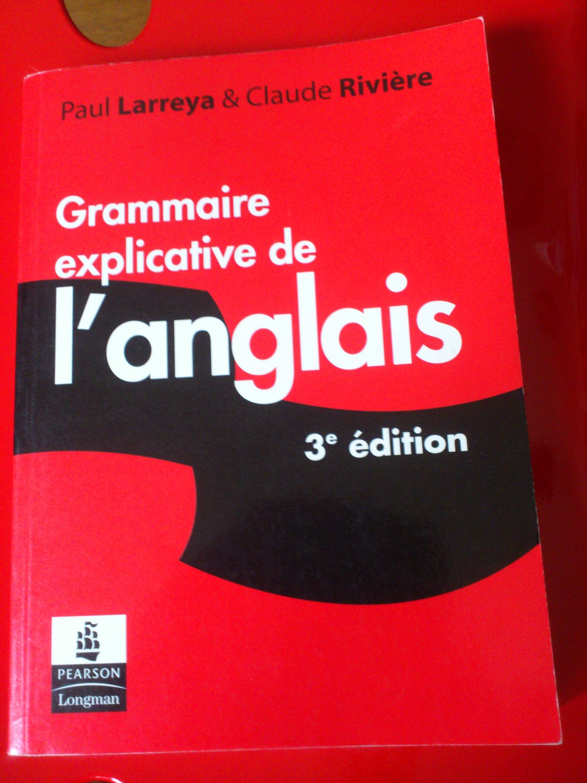 Grammaire explicative de l'anglais 9782744070617