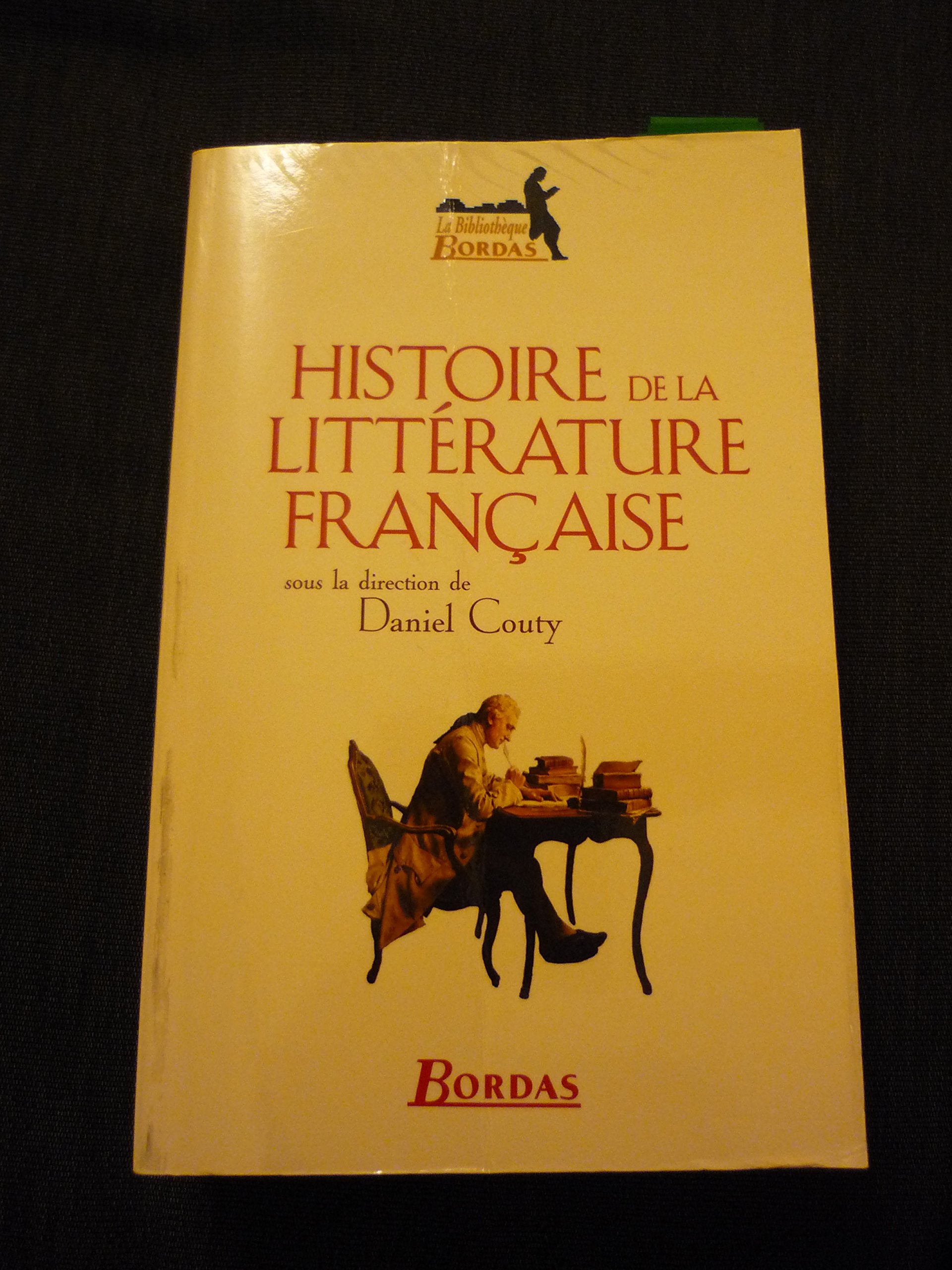 Les Référents : Histoire de la littérature française 9782047298350