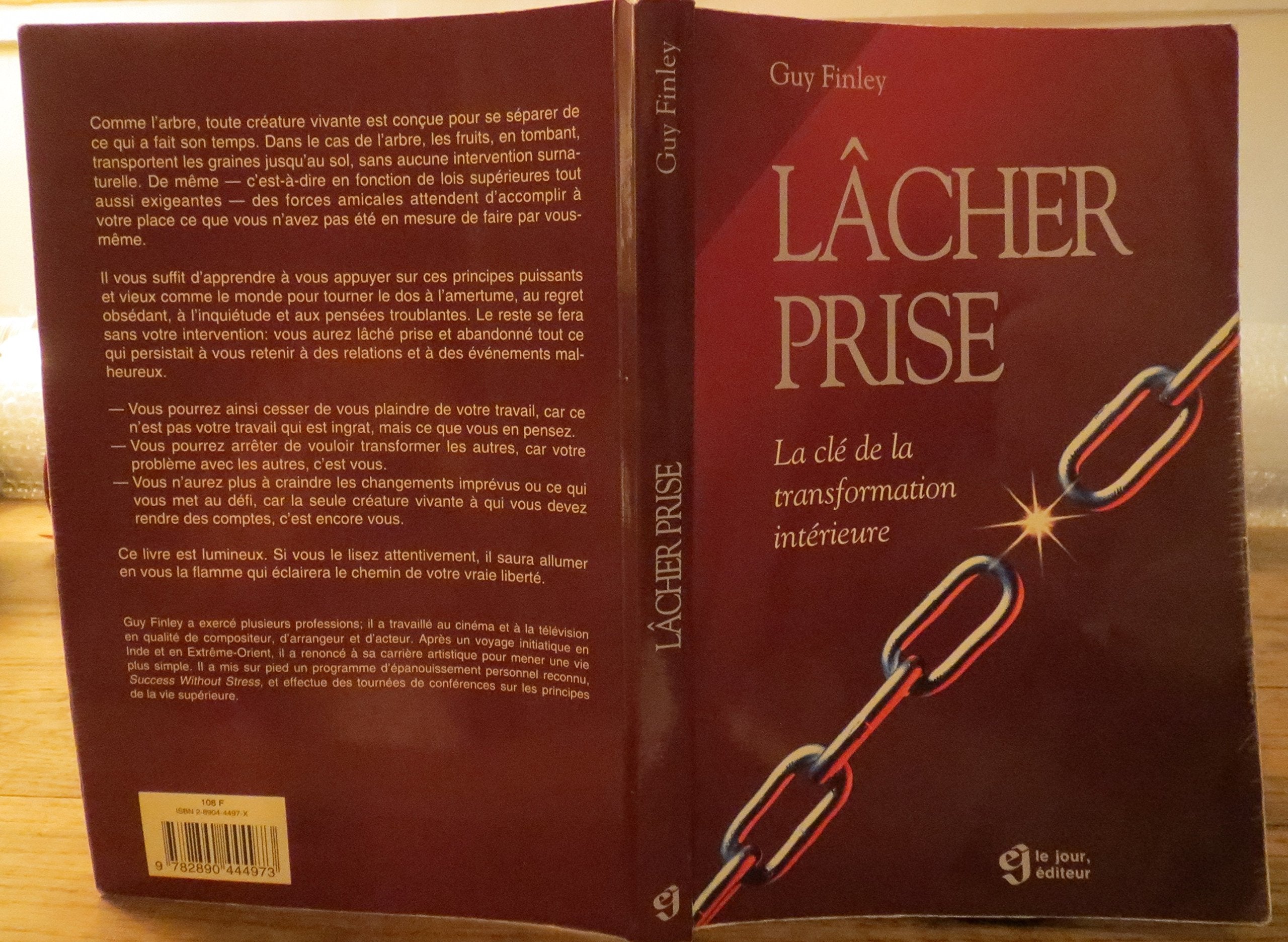 Lâcher prise : la clef de la transformation 9782890444973