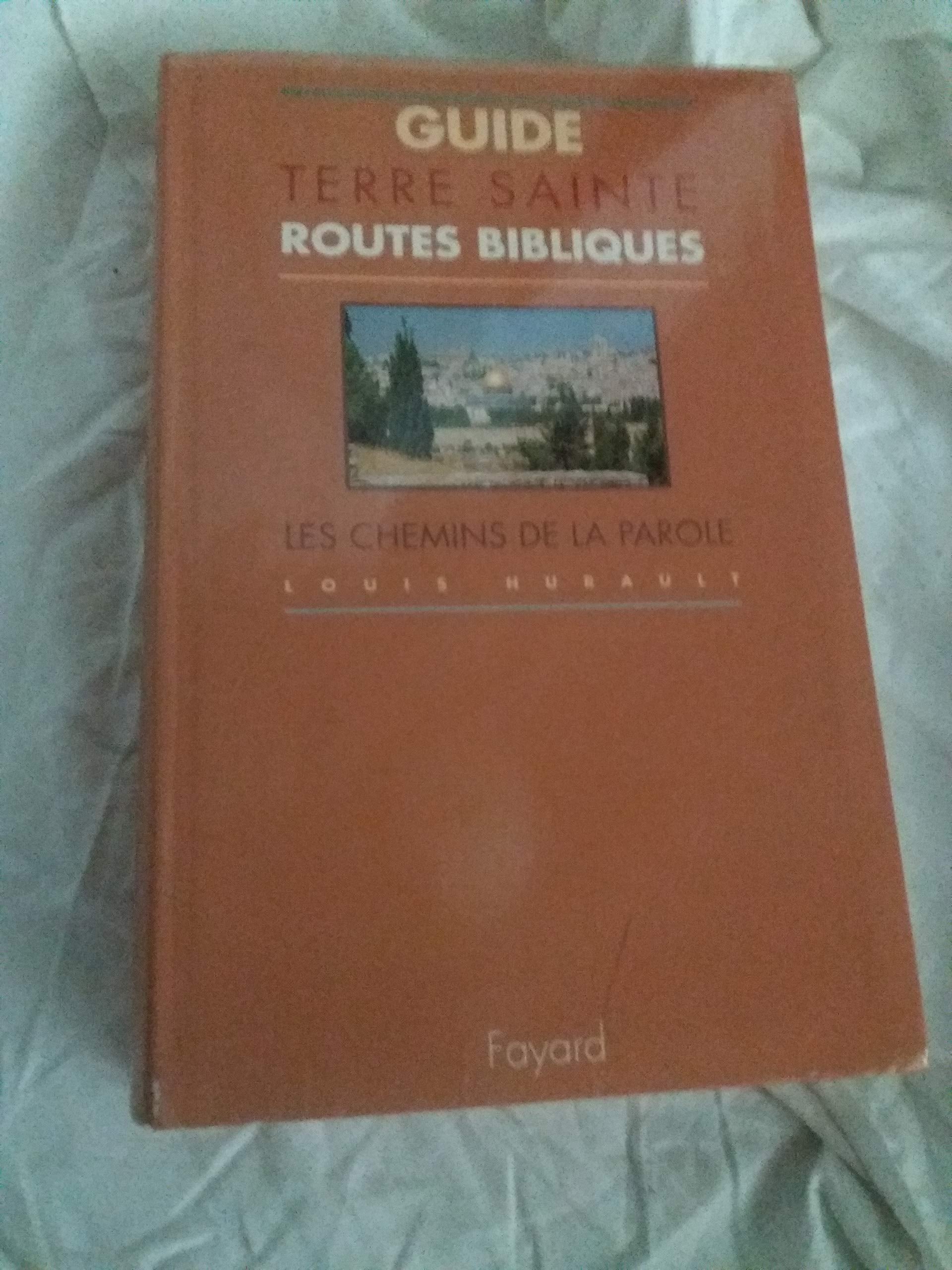Guide Terre Sainte. Routes bibliques, les chemins de la Parole 9782213600659