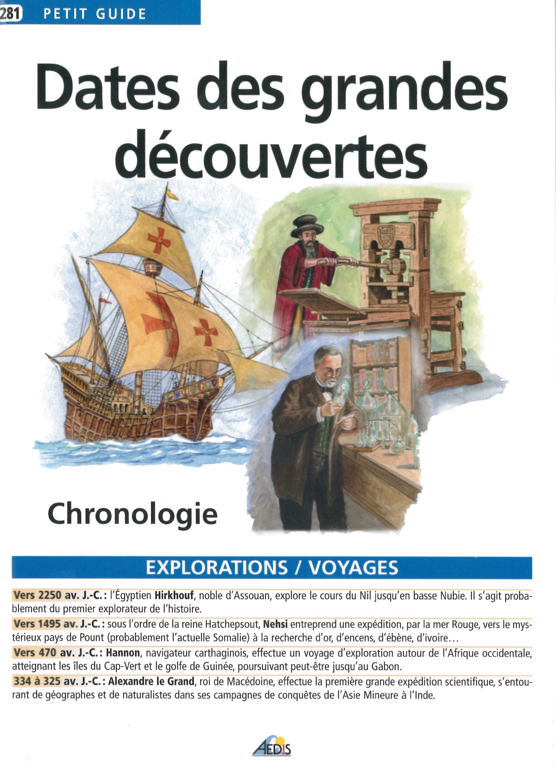 PG281 - Dates des grandes découvertes 9782842594138