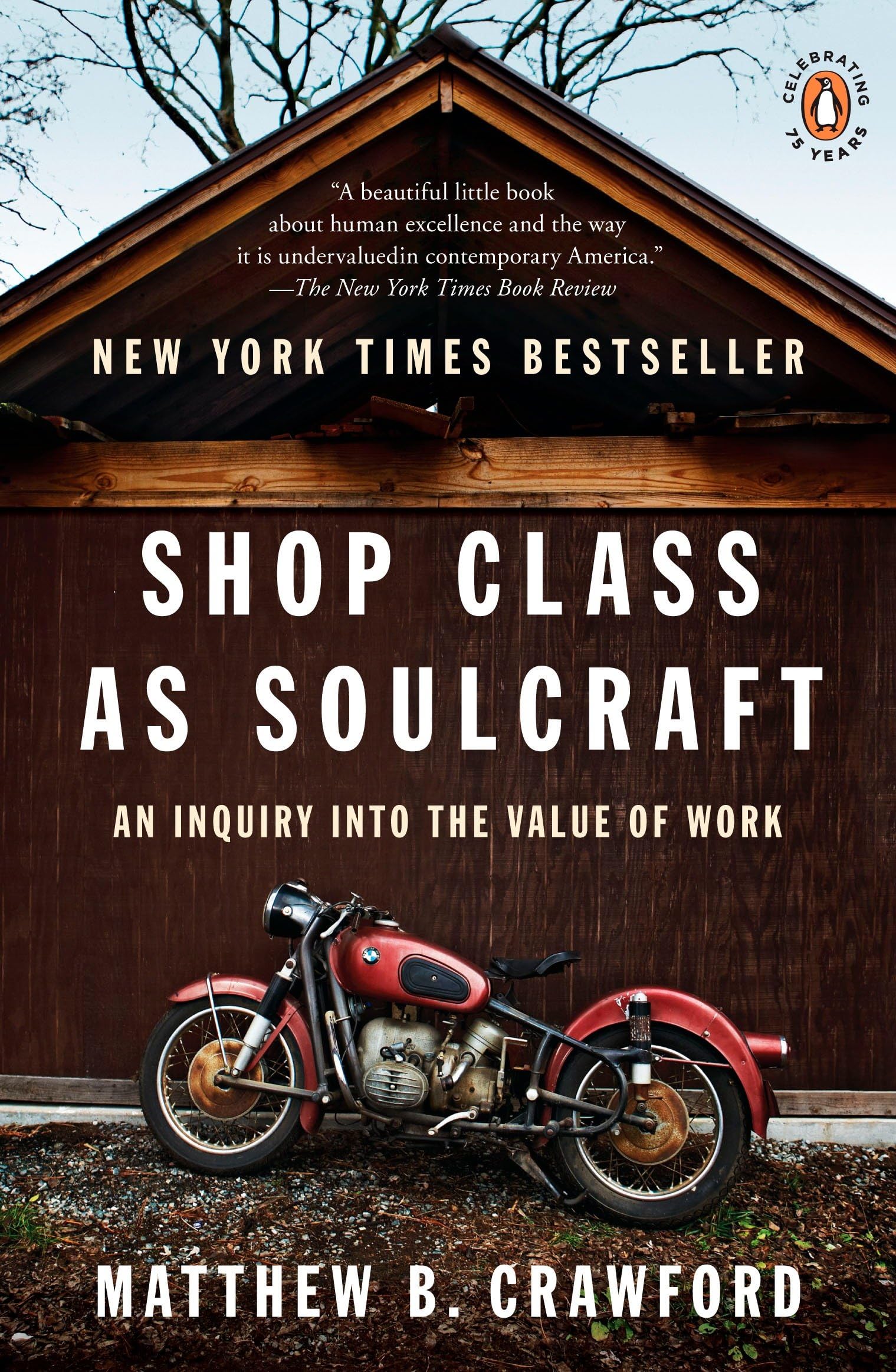 Shop Class as Soulcraft: An Inquiry into the Value of Work 9780143117469