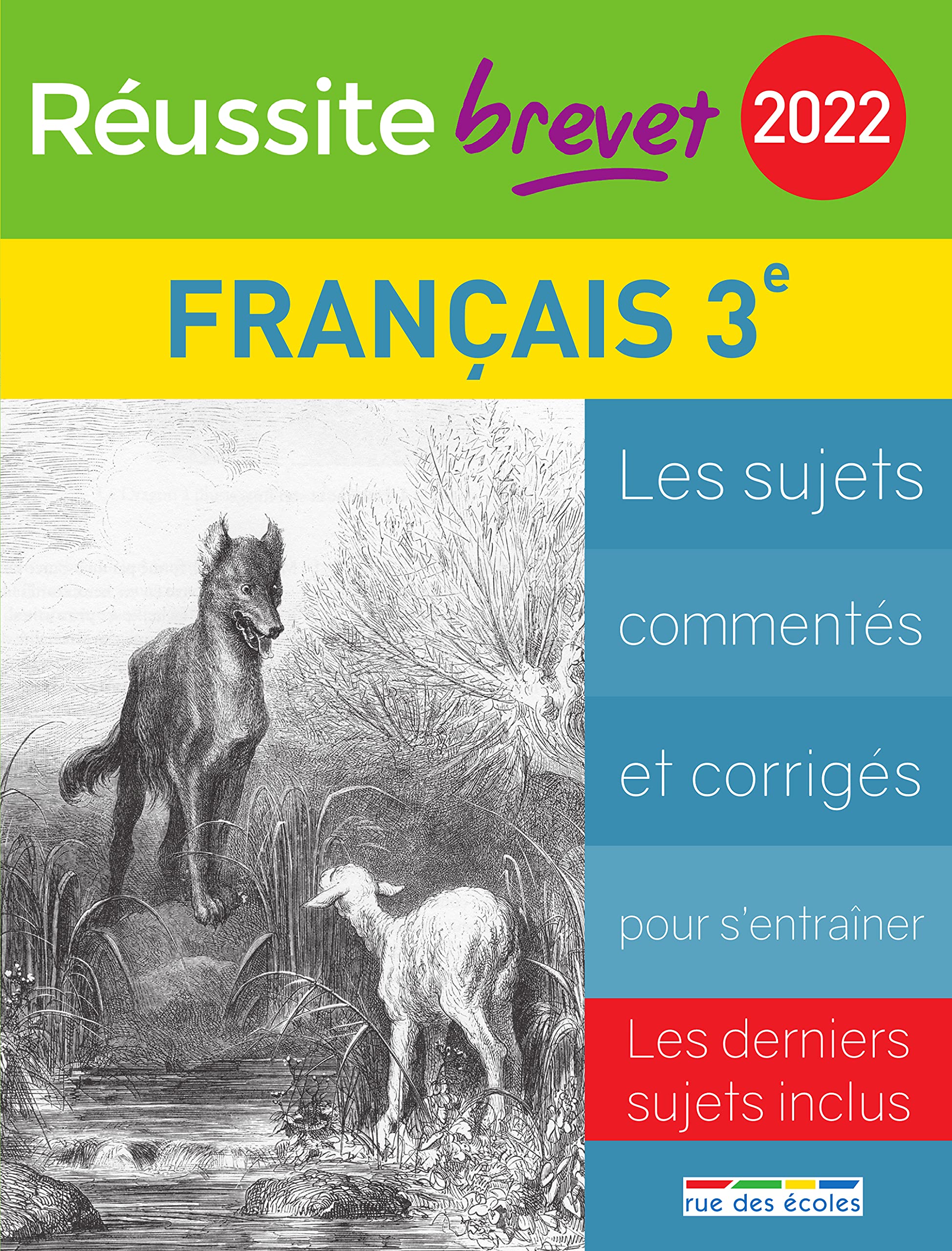Réussite brevet 2022 Français 3e 9782820812537