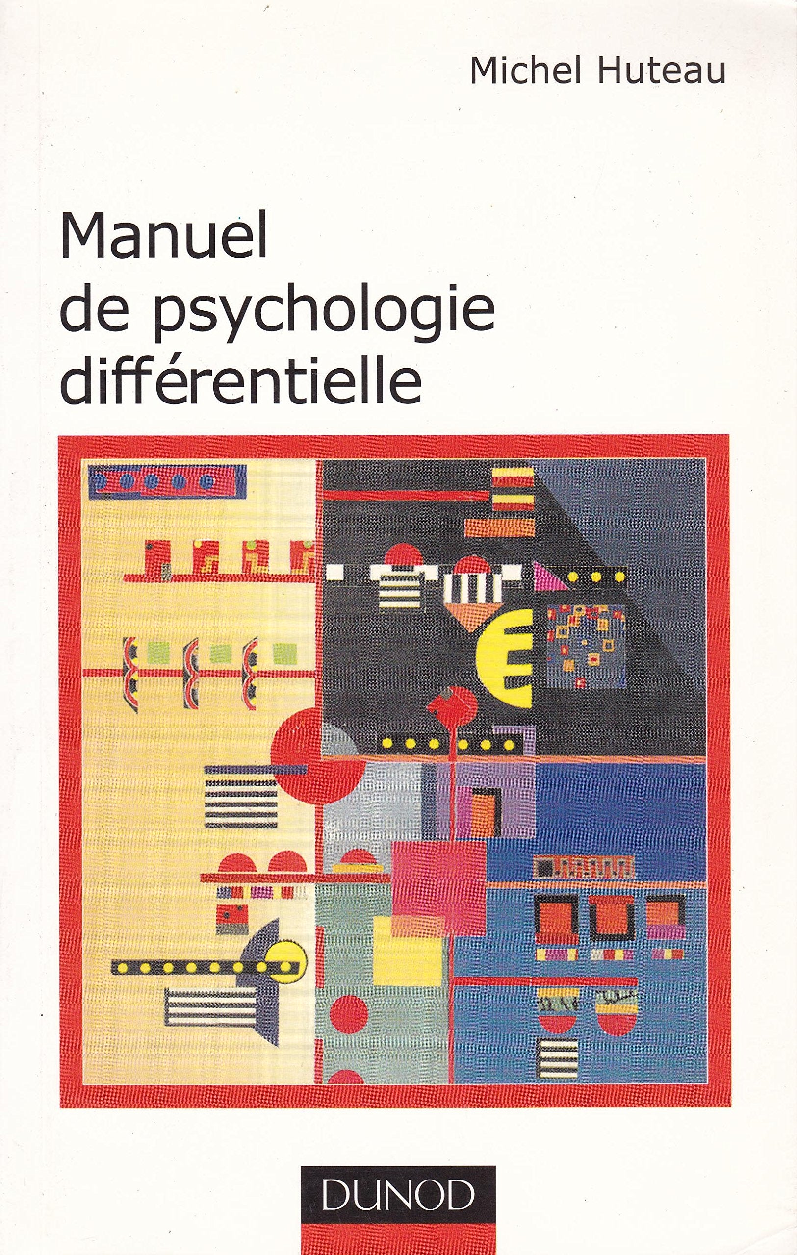 Manuel de psychologie différentielle 9782100042500