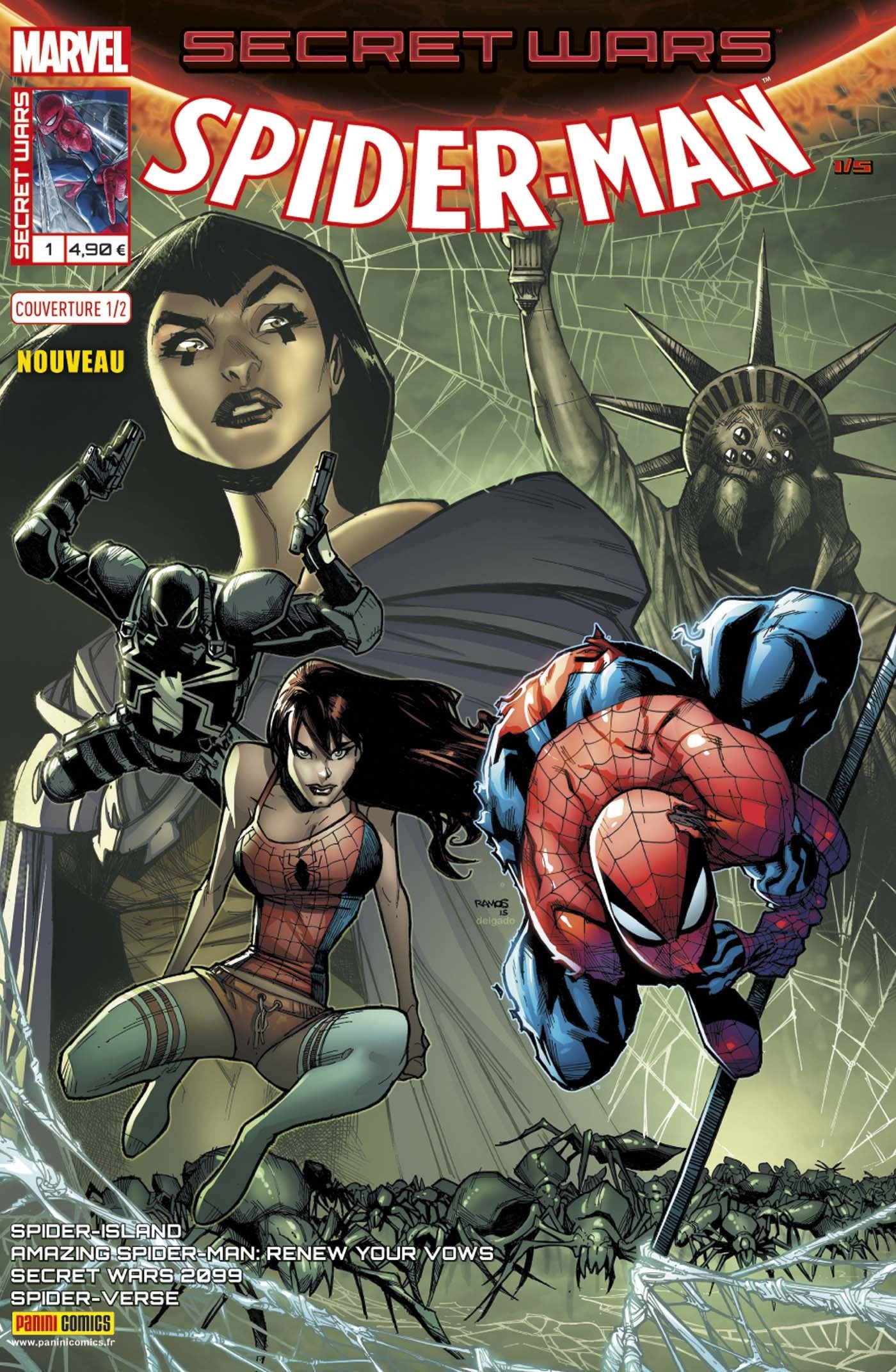 Secret wars : spider-man 1 1/2 a. kubert 9782809455021