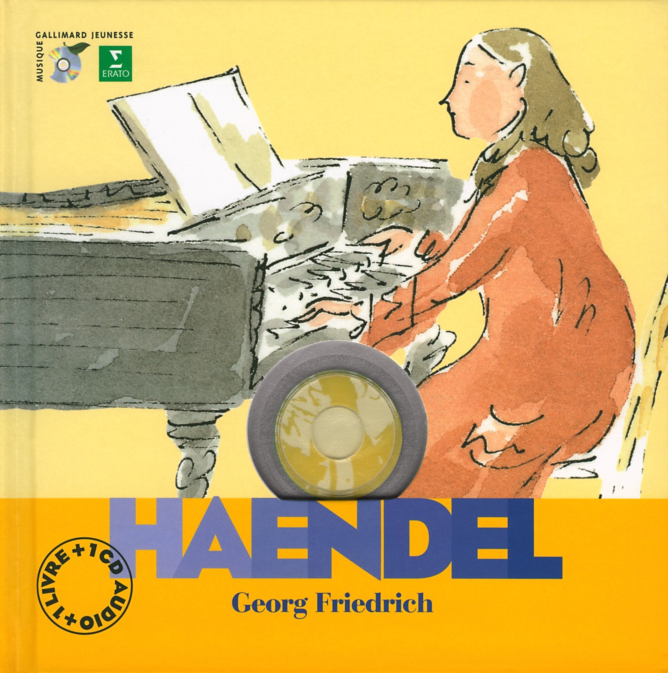 Georg Friedrich Haendel (1 livre + 1 CD audio) 9782070542000