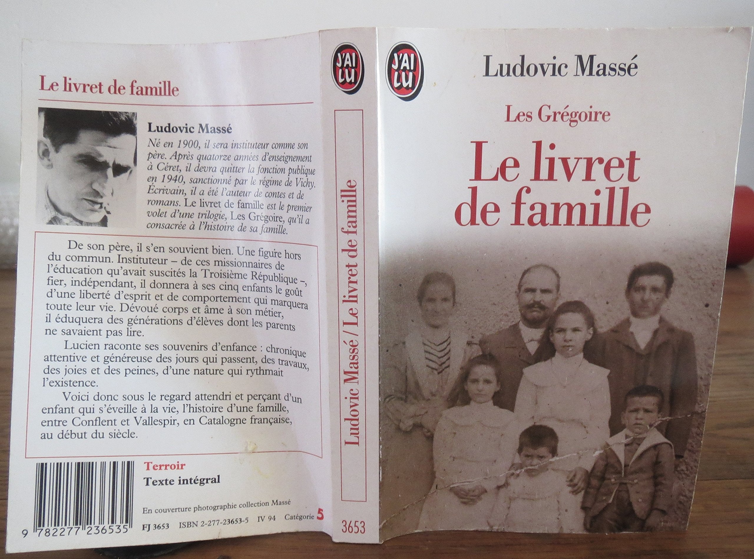 Le livret de famille 9782277236535