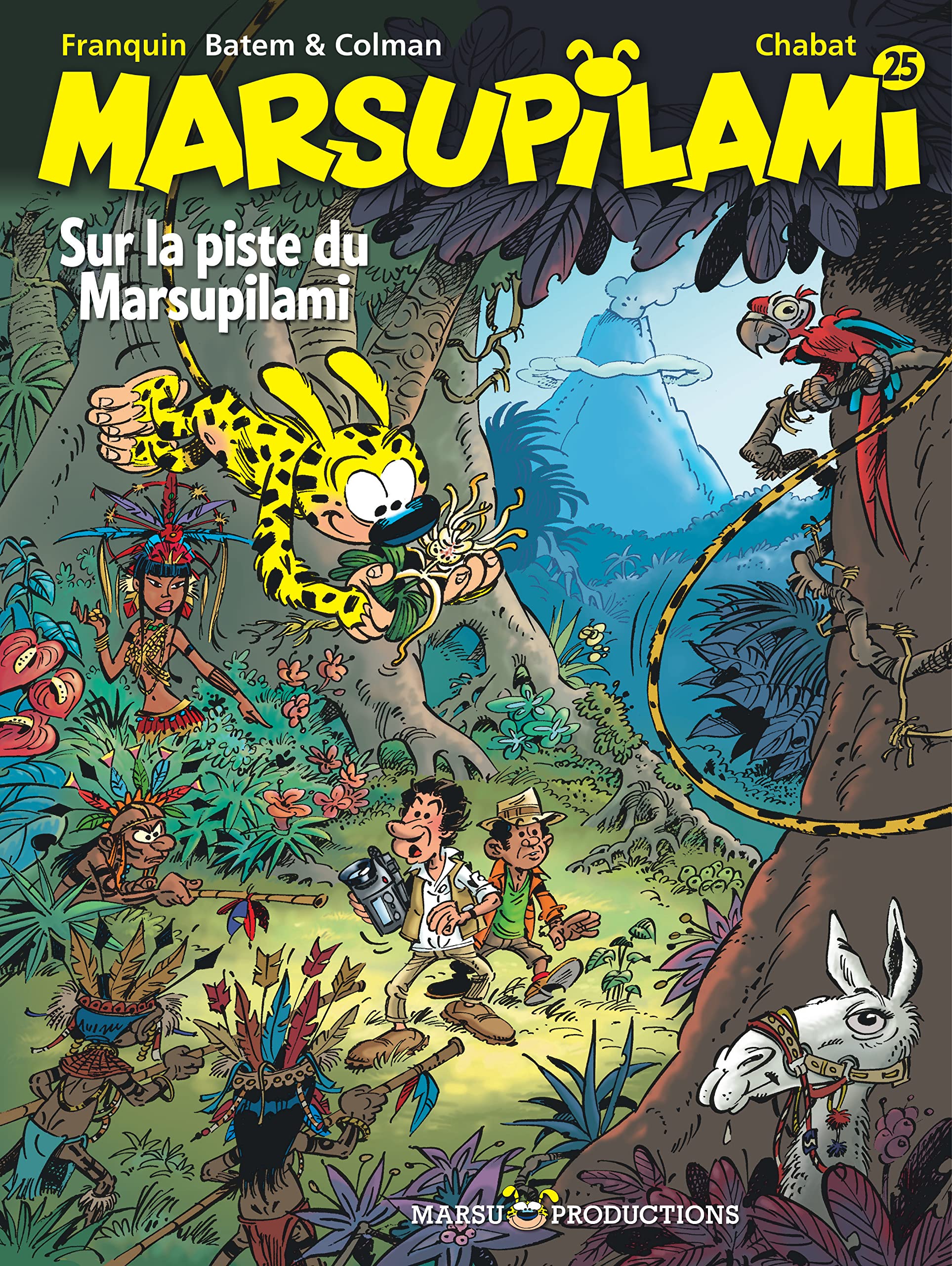 Sur la piste du Marsupilami : La BD du film d'Alain Chabat 9782354260712