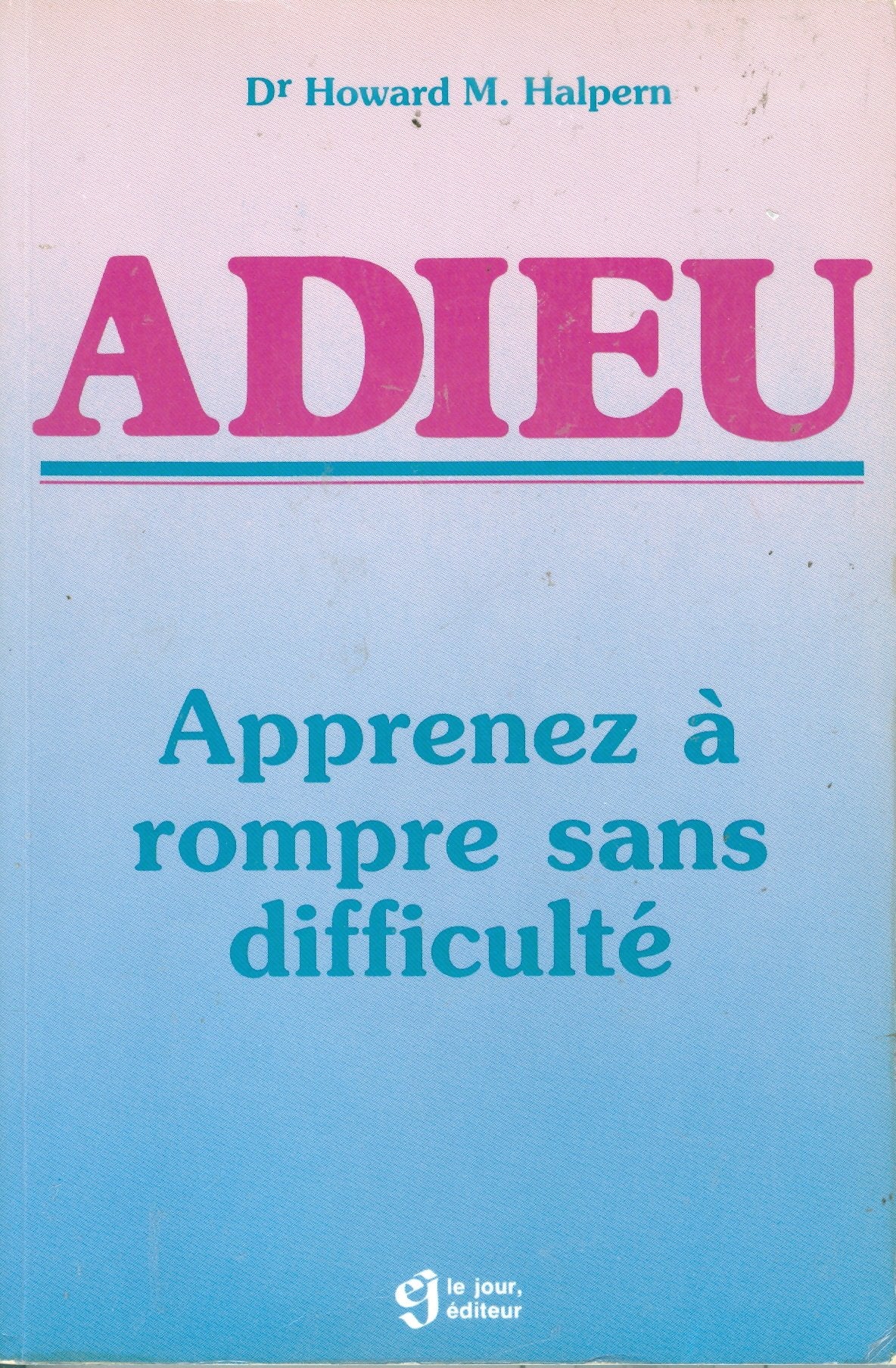 Adieu 9782890441200