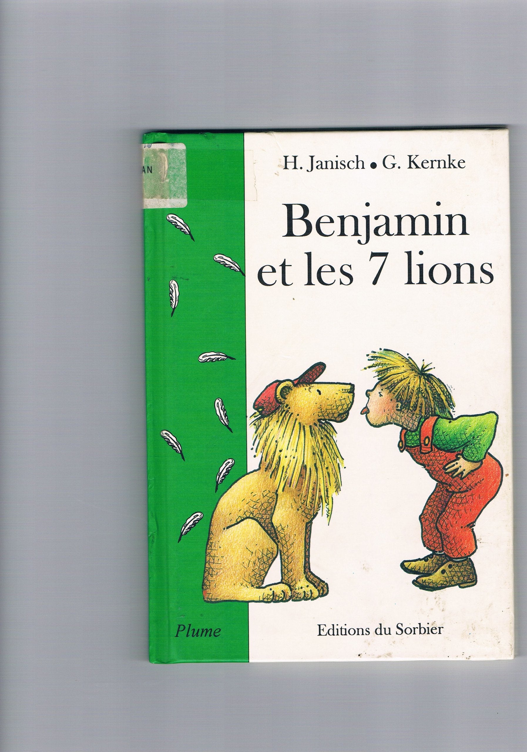 Benjamin et les 7 lions 9782732034263