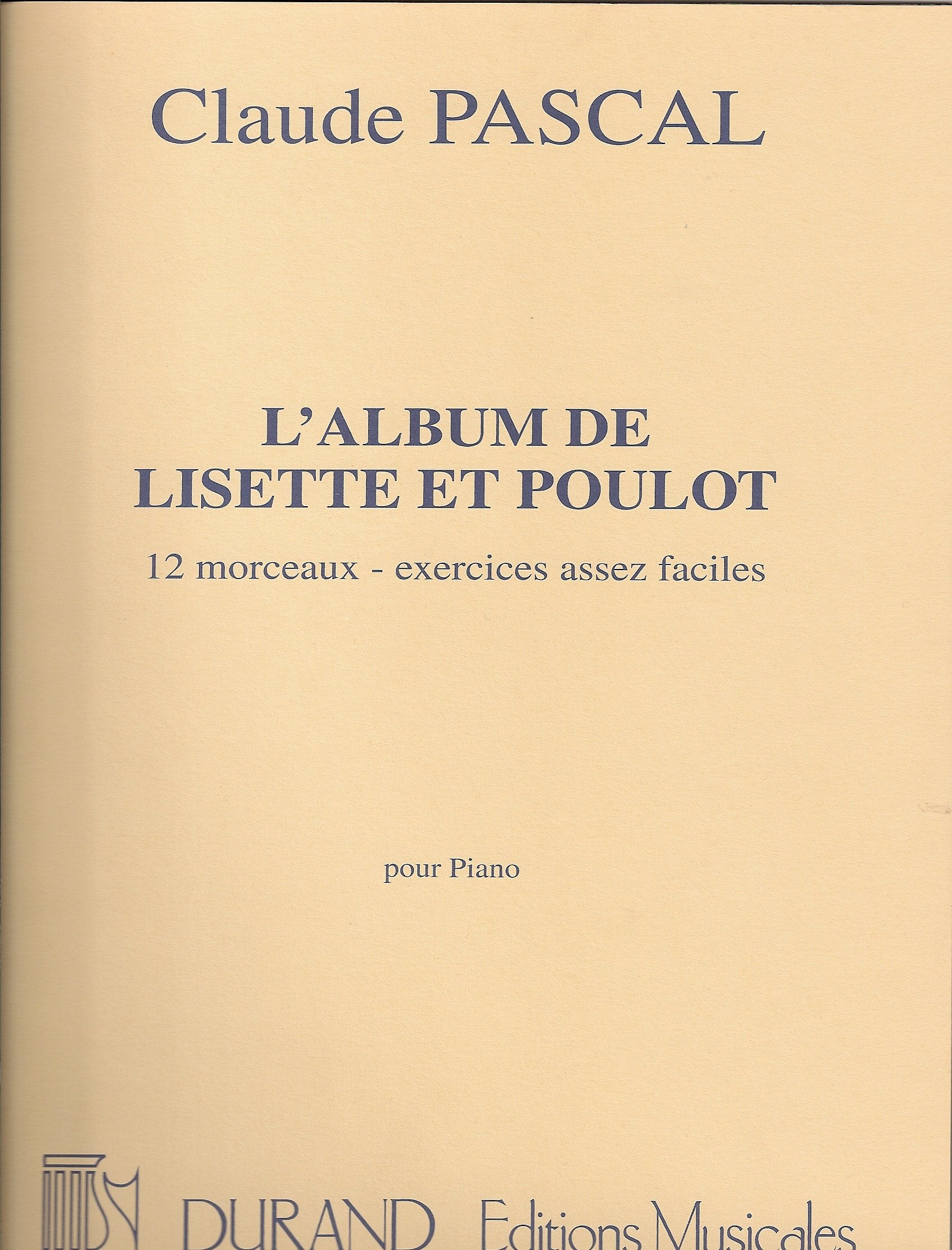 L'ALBUM DE LISETTE ET POULOT 