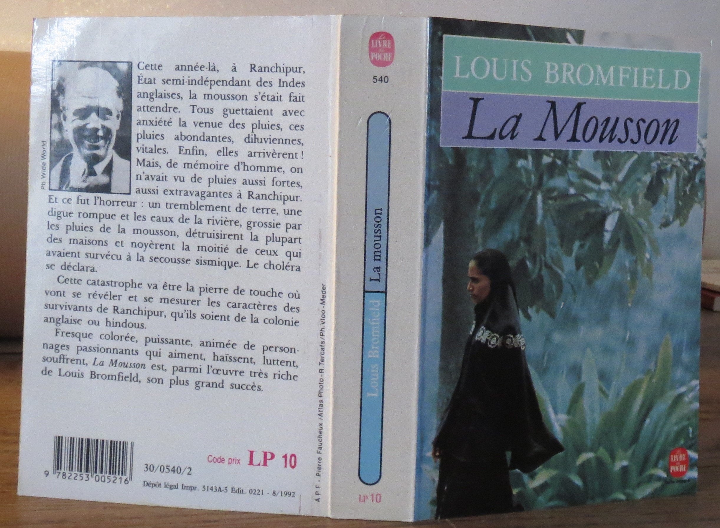 La Mousson : Roman sur les Indes modernes 9782253005216