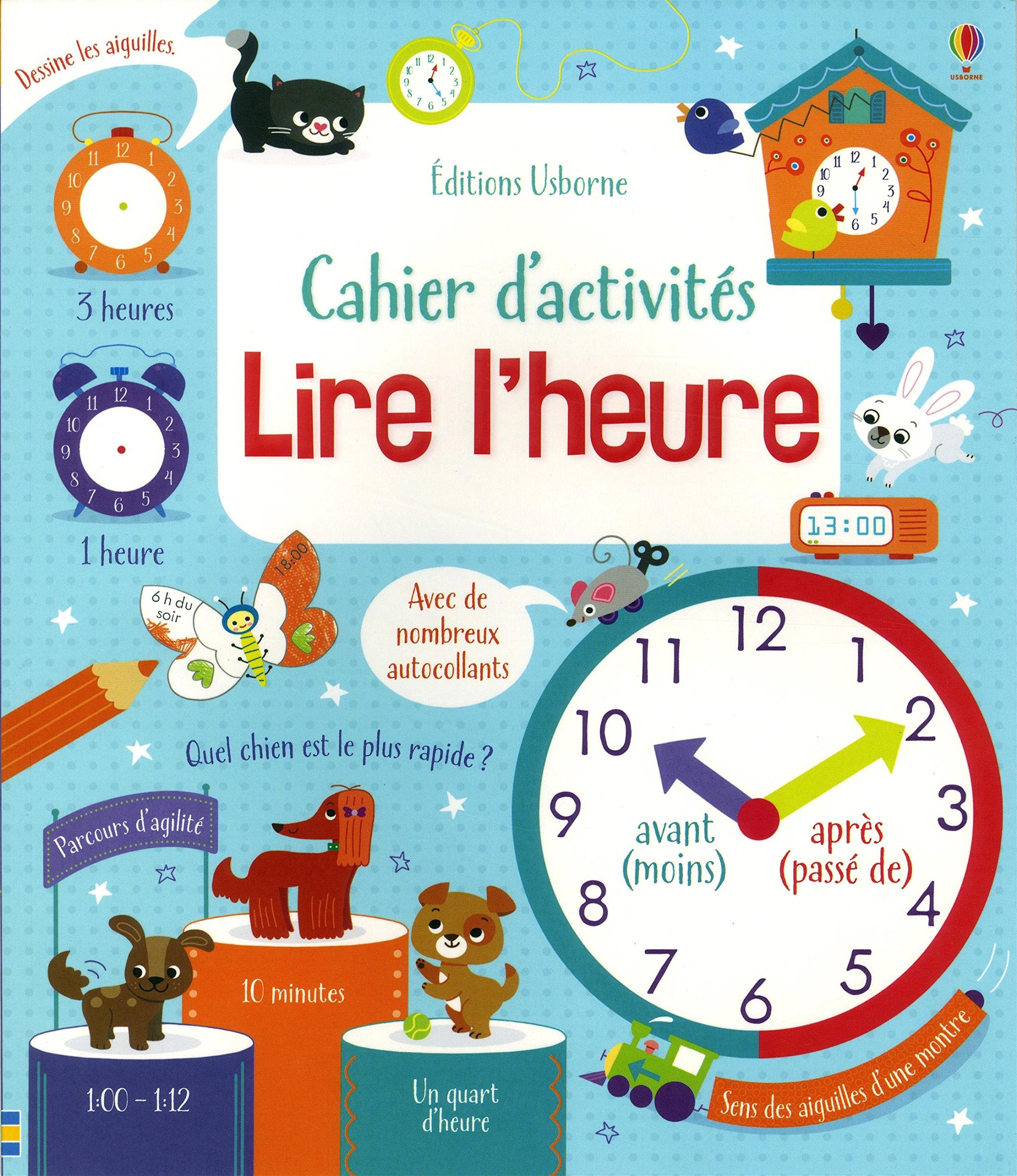 Lire l'heure - Cahier d'activités 9781474944182