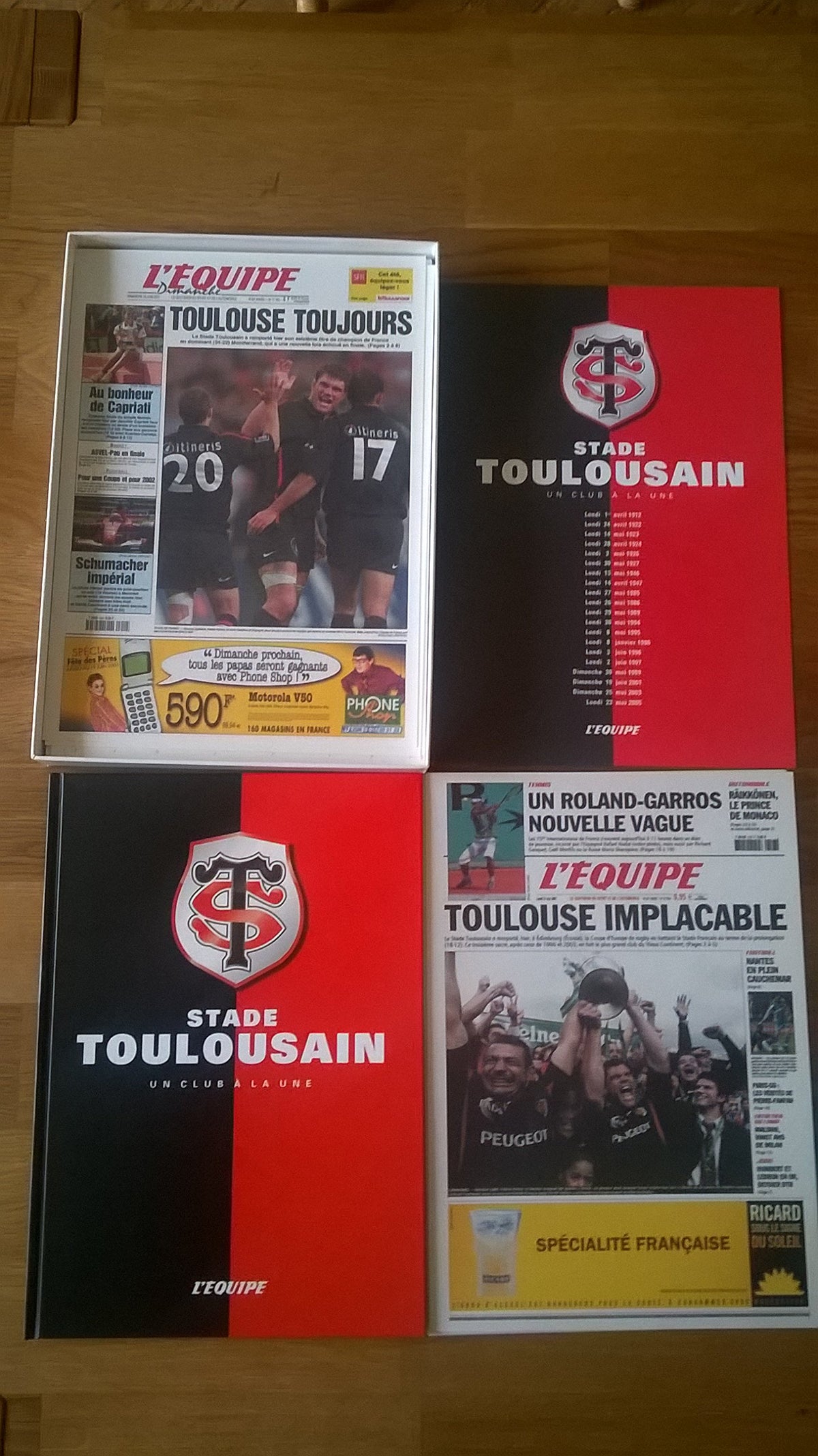 Stade Toulousain: Un club à la une 9782915535228