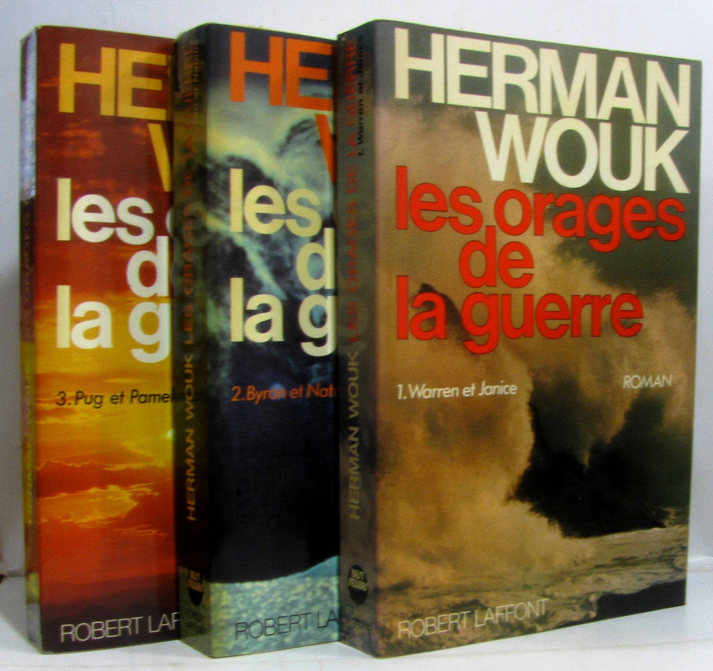 Les orages de la guerre (complet en 3 tomes : I/Warren et Janice, II/Byron et Natalie, III/Pug et Pamela 