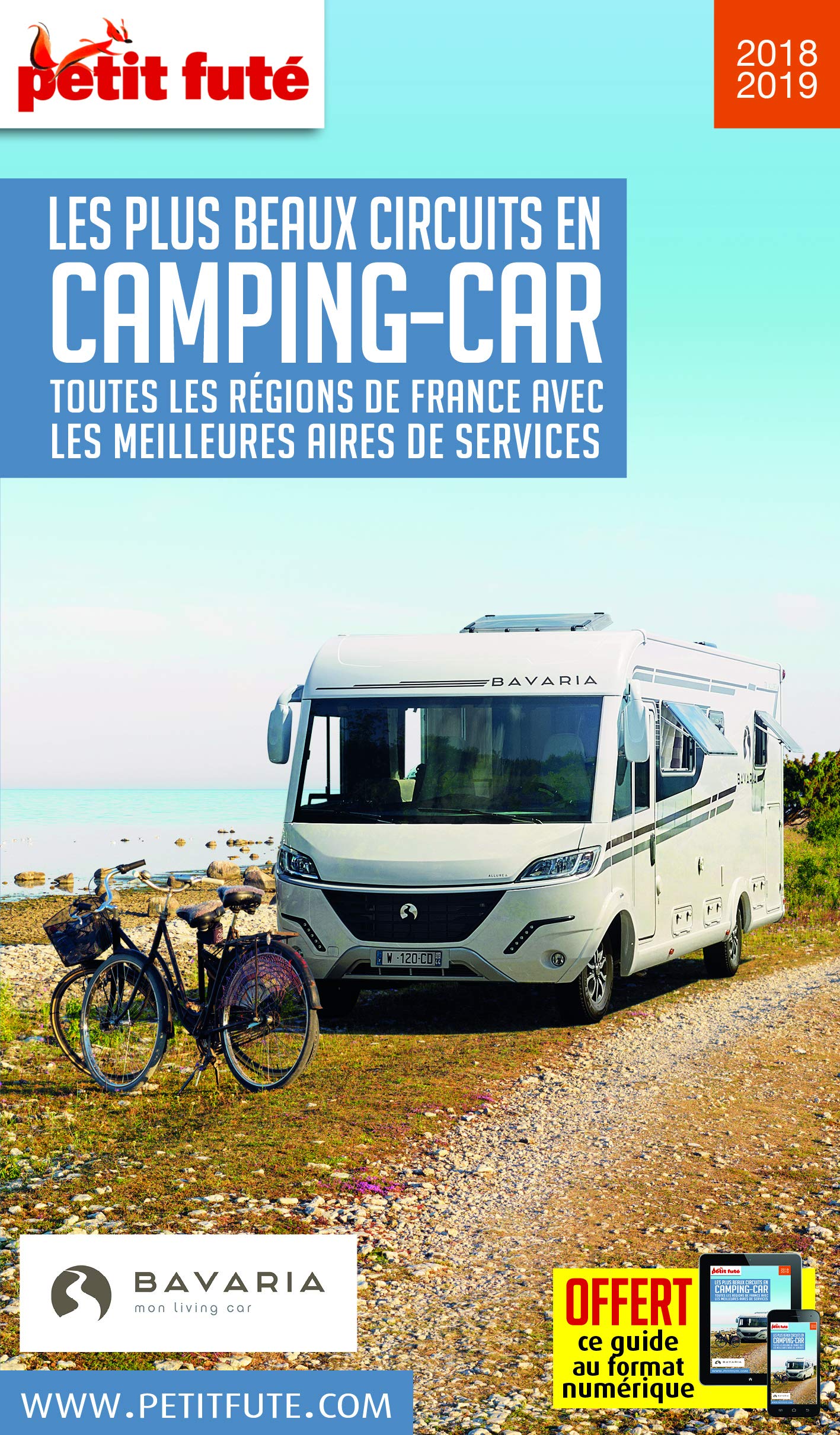Guide France camping-car 2018 Petit Futé 9791033179412