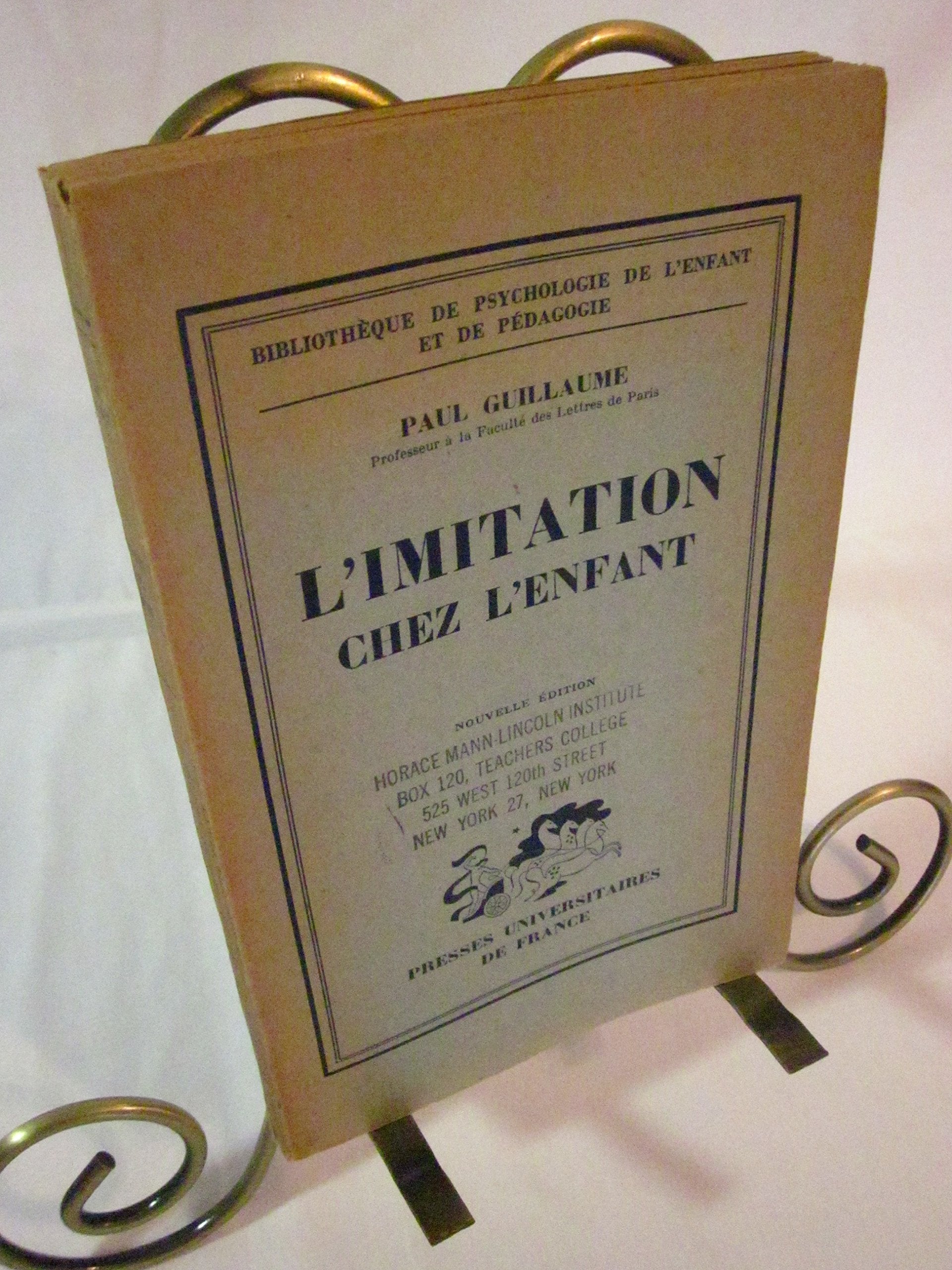 L'imitation chez l'enfant 9782130302247
