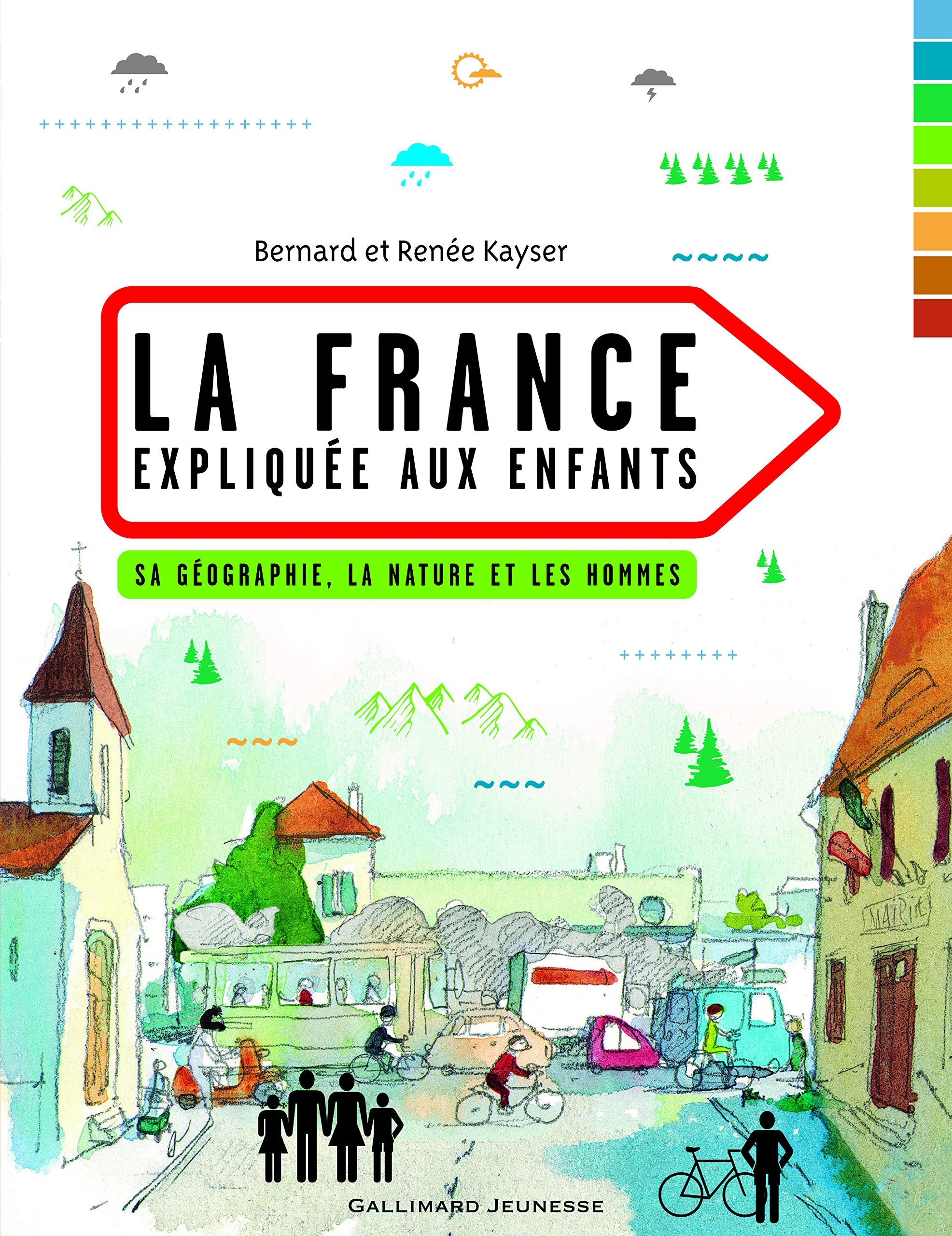 La France expliquée aux enfants: Sa géographie, la nature et les hommes 9782070638215