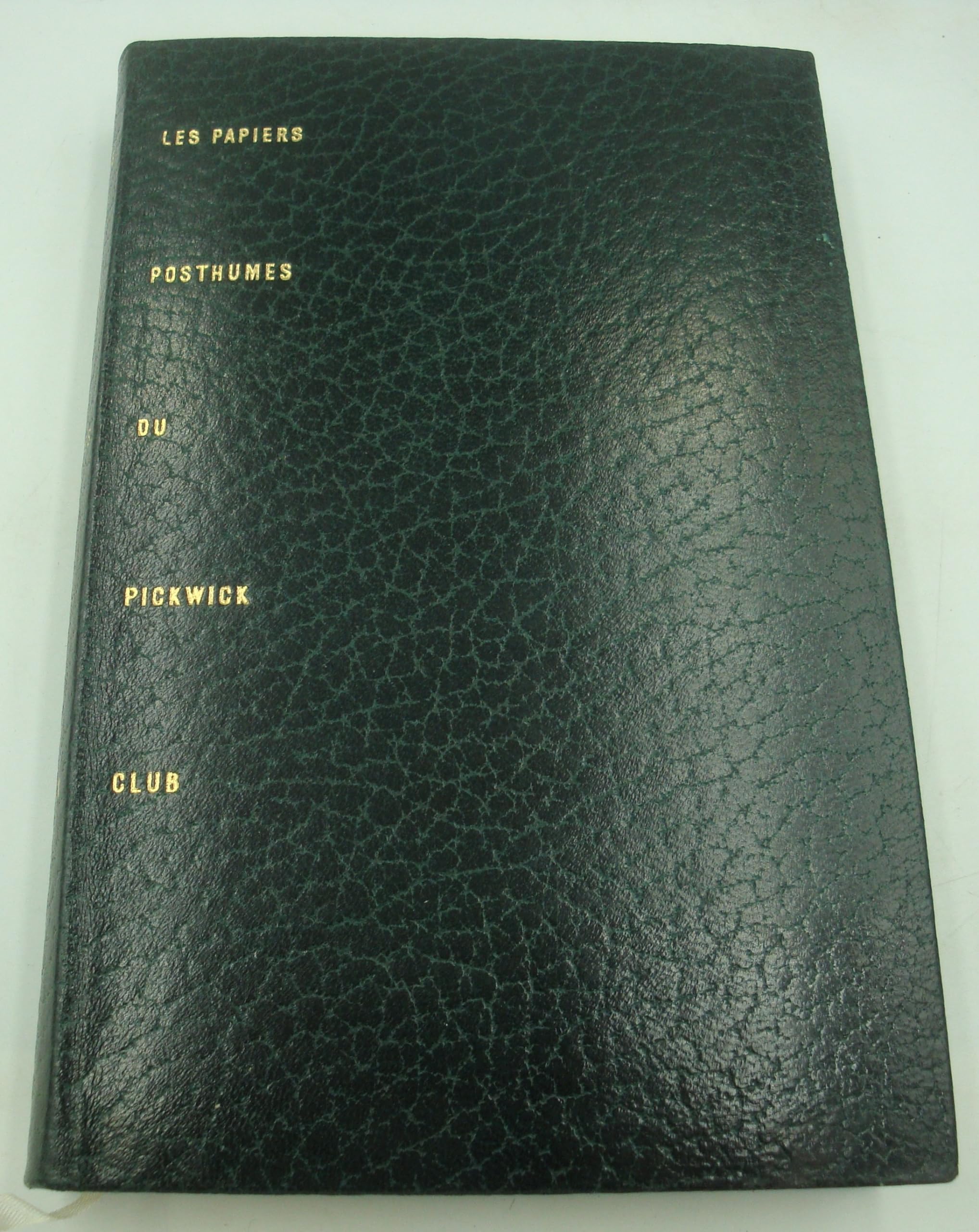 LES PAPIERS POSTHUMES DU PICKWICK-CLUB 