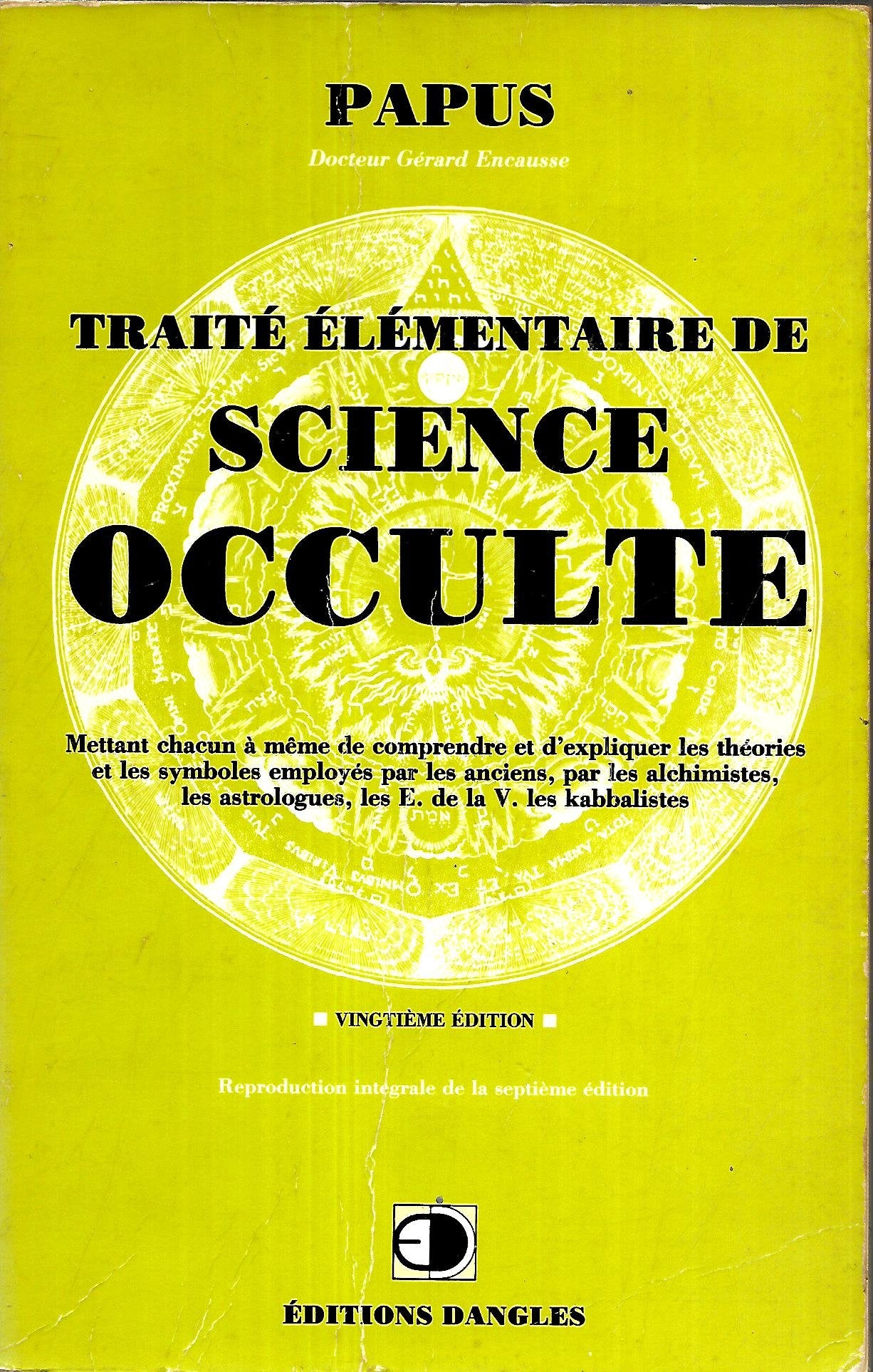 Traite elementaire de science occulte 9782703301042
