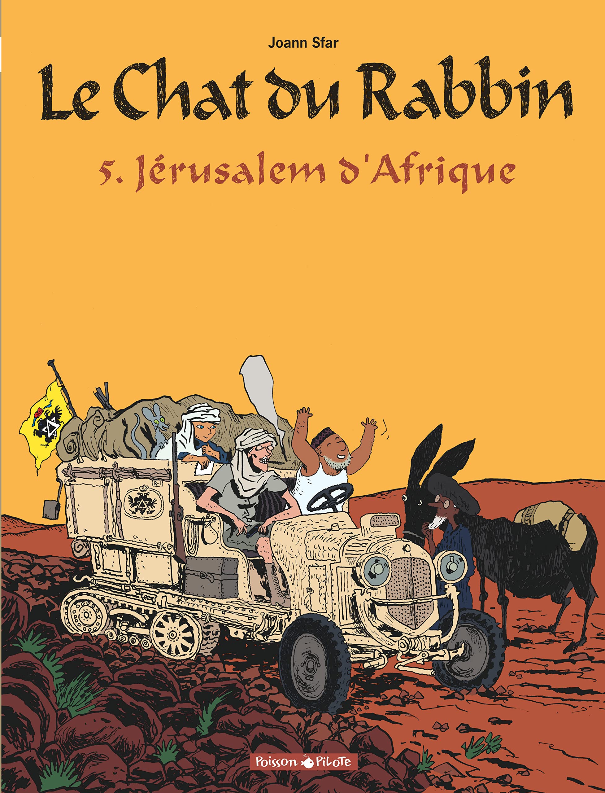 Le Chat du Rabbin - Tome 5 - Jérusalem d'Afrique 9782205058680
