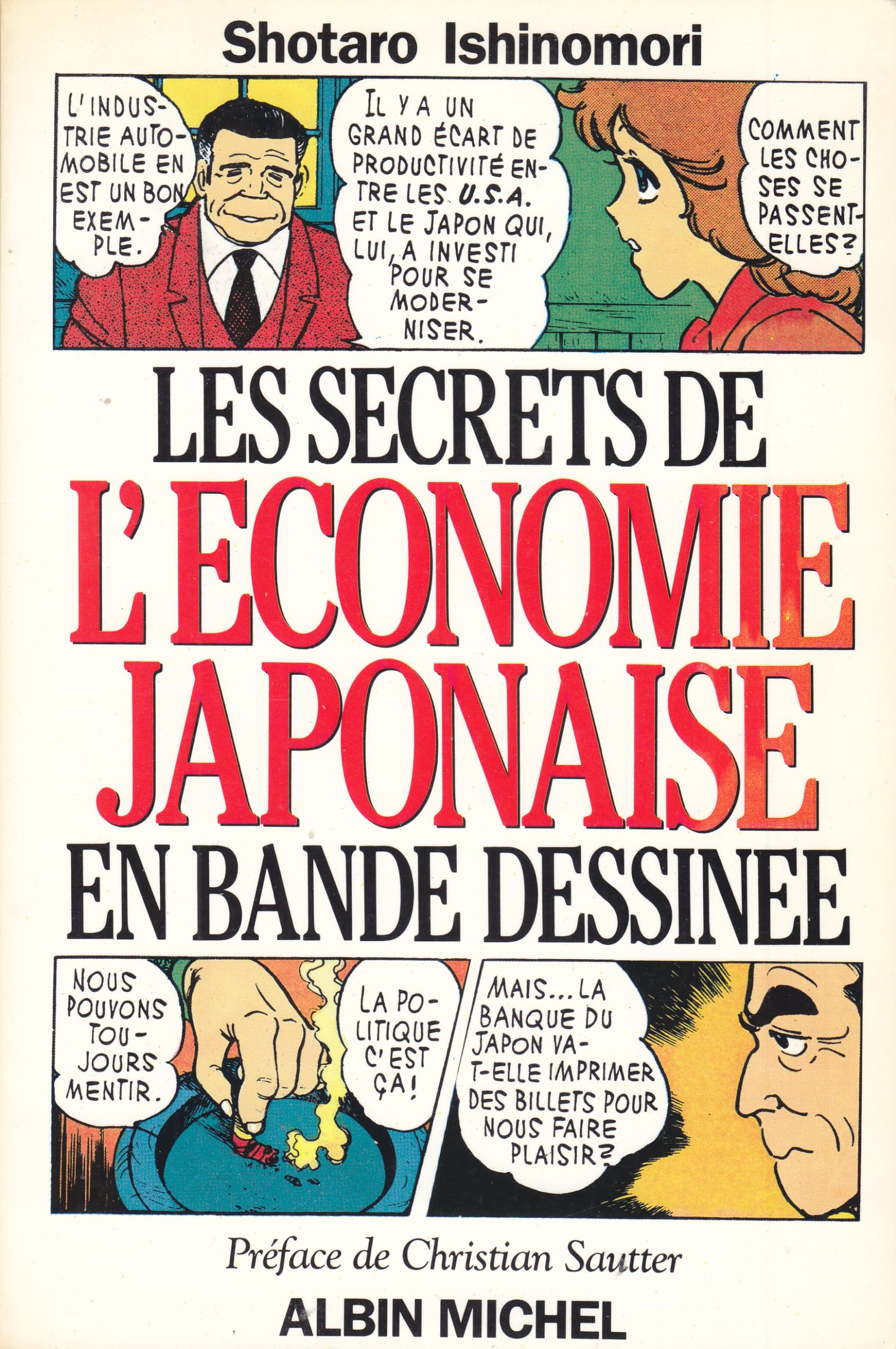 Les secrets de l'économie japonaise en bande dessinée 9782226036452