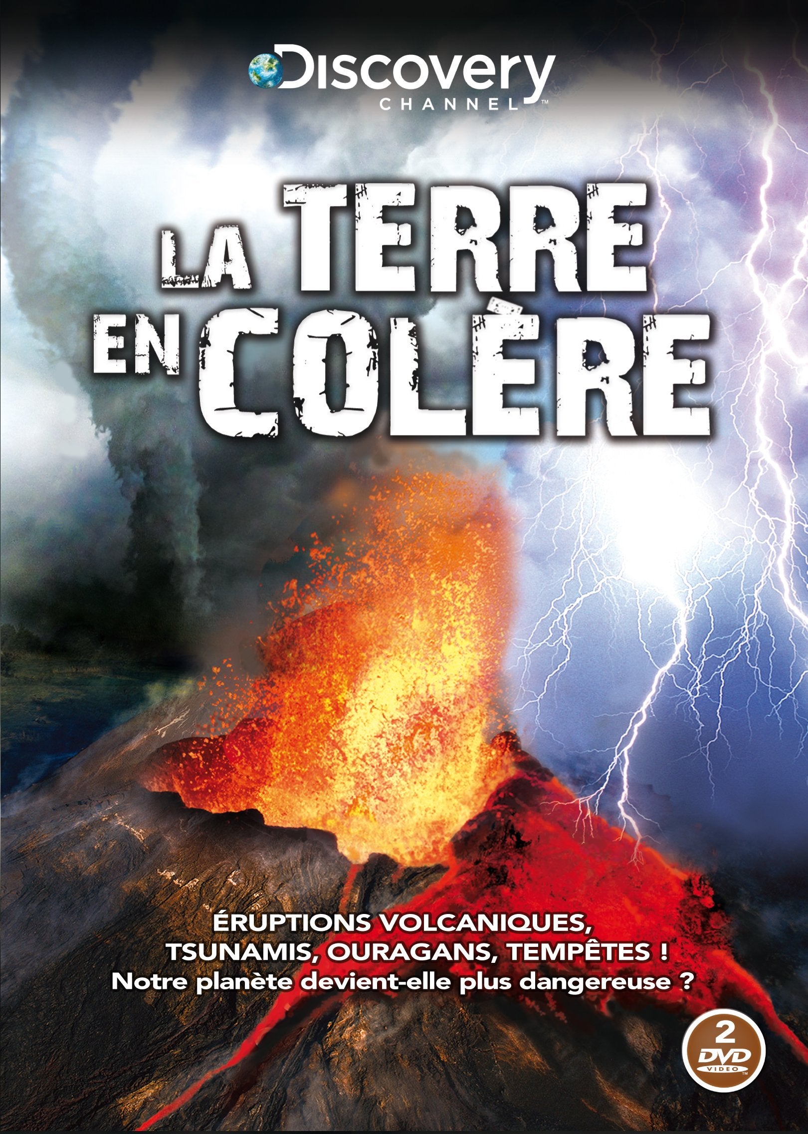 La Terre en Colère - 2 DVD - Discovery Channel 3512391763916